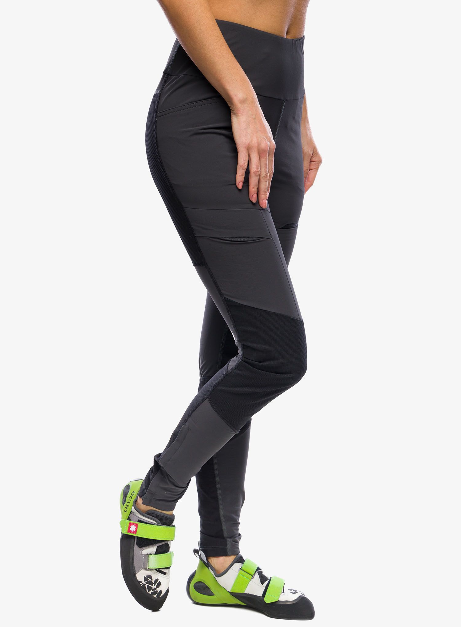 Ženske plezalne hlače The North Face Felik Alpine Tight - grey/blk