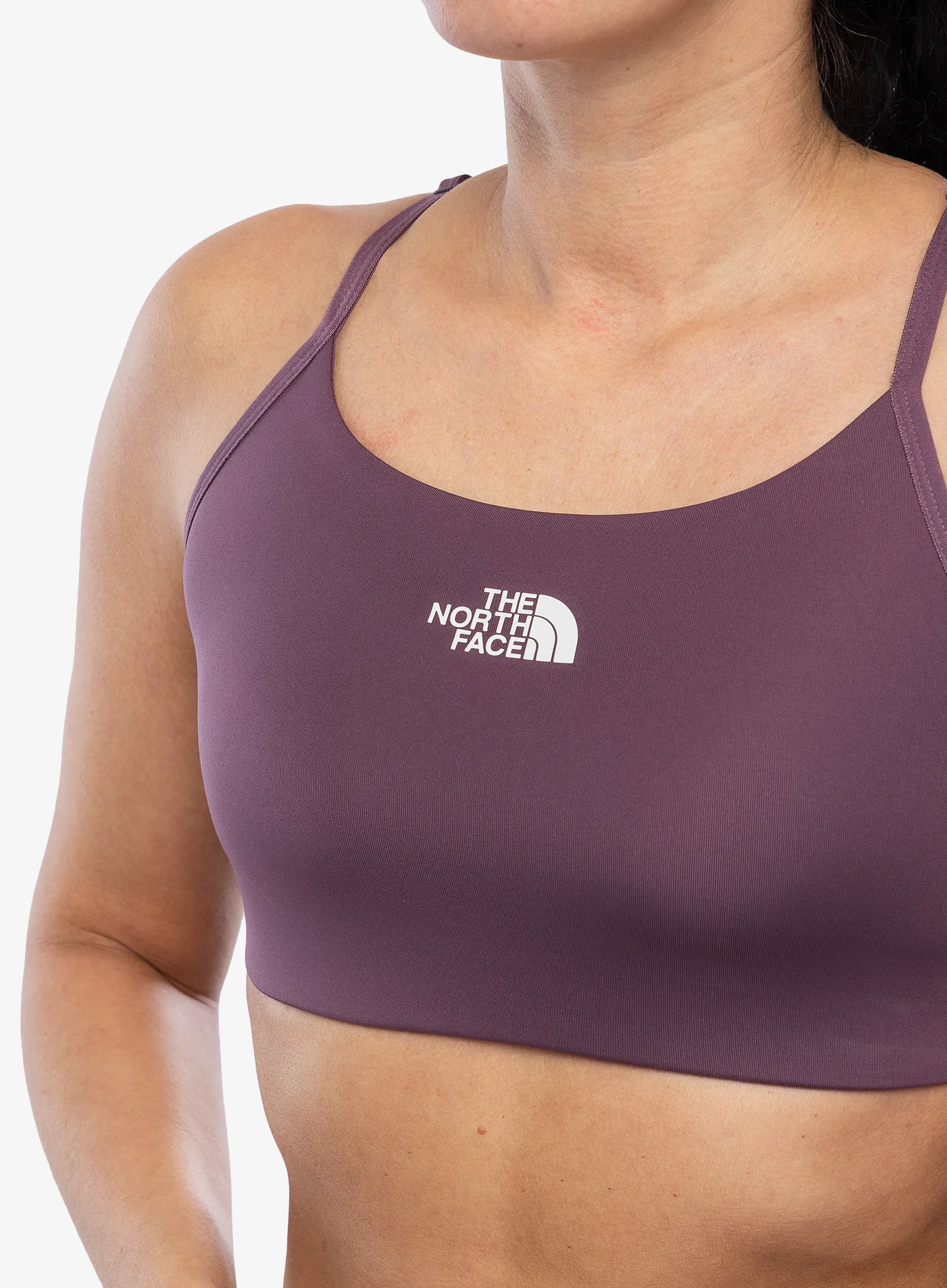 Športni nedrček The North Face Flex Bra - midnight mauve