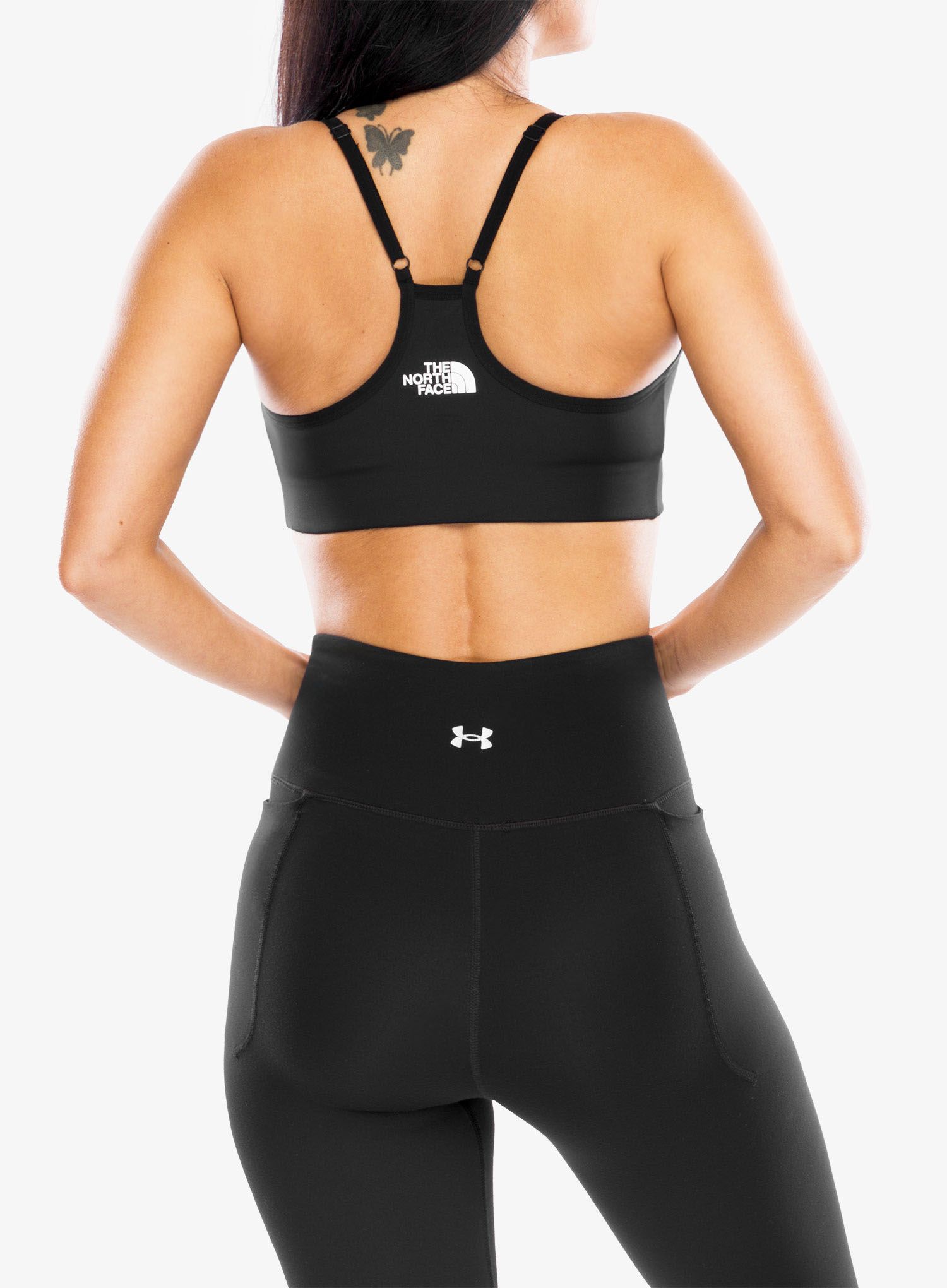 Športni nedrček The North Face Flex Bra - tnf black