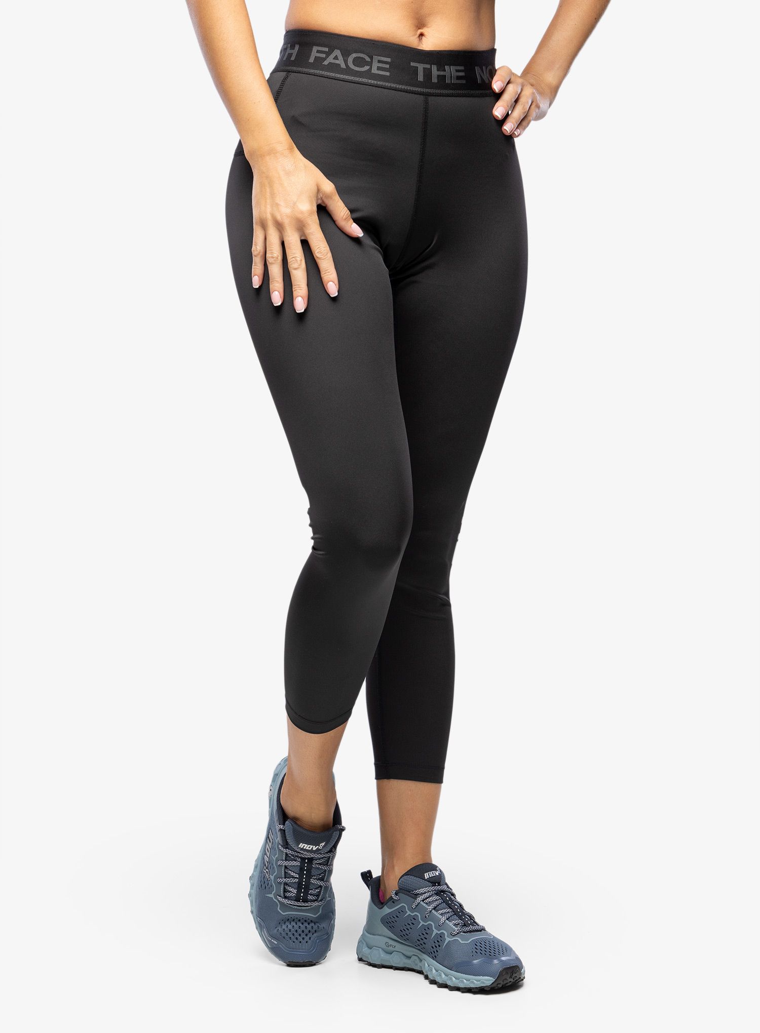 Ženske gamaše The North Face Flex Mid Rise Tight Graphic - tnf black
