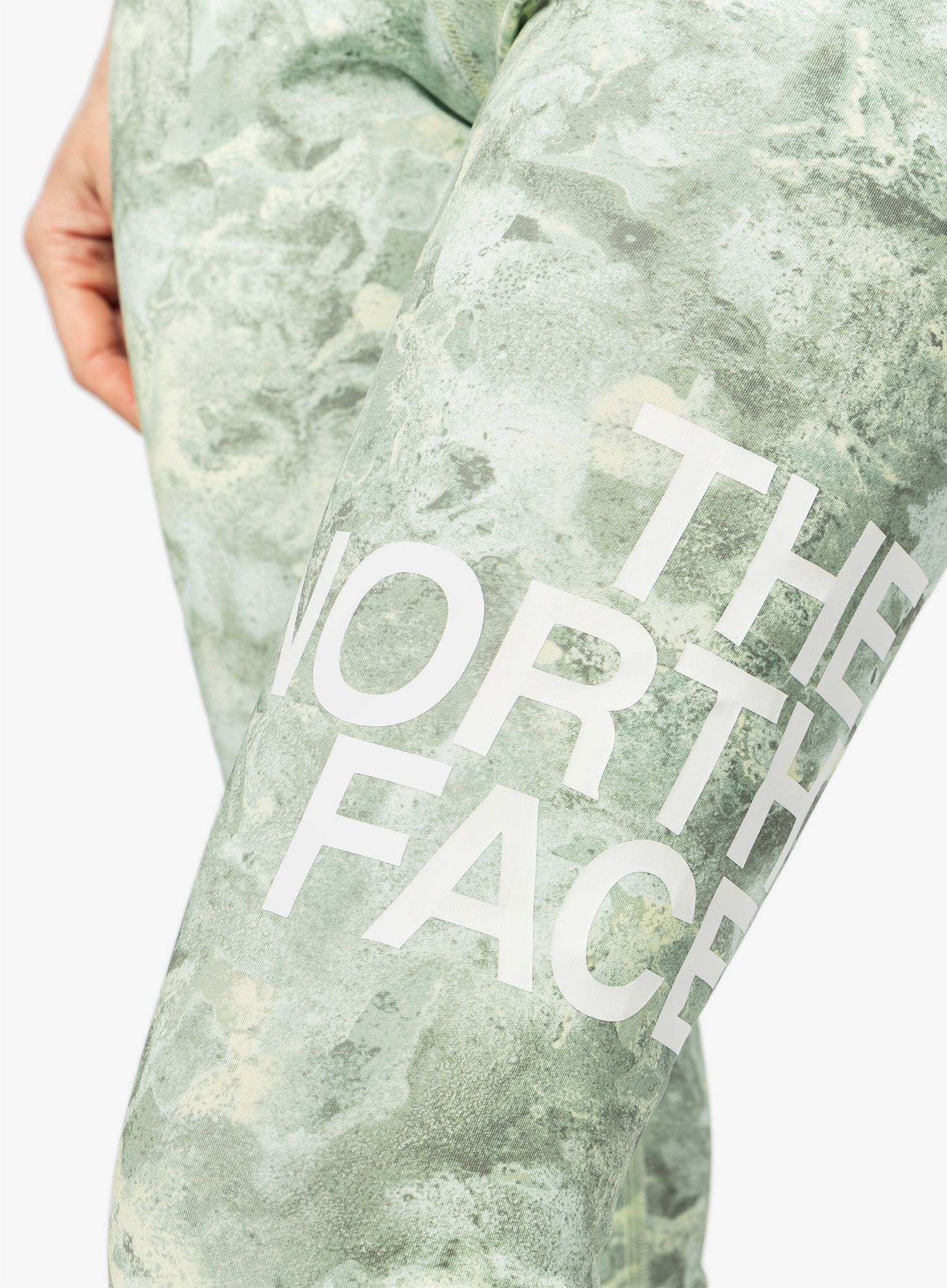 Ženske pajkice The North Face Flex Mid Rise Tight - lime print