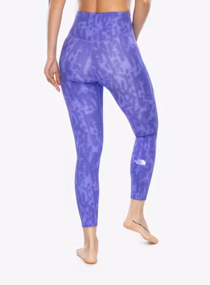 Ženske gamaše The North Face Flex Rise 7/8 Tight Print - violet print