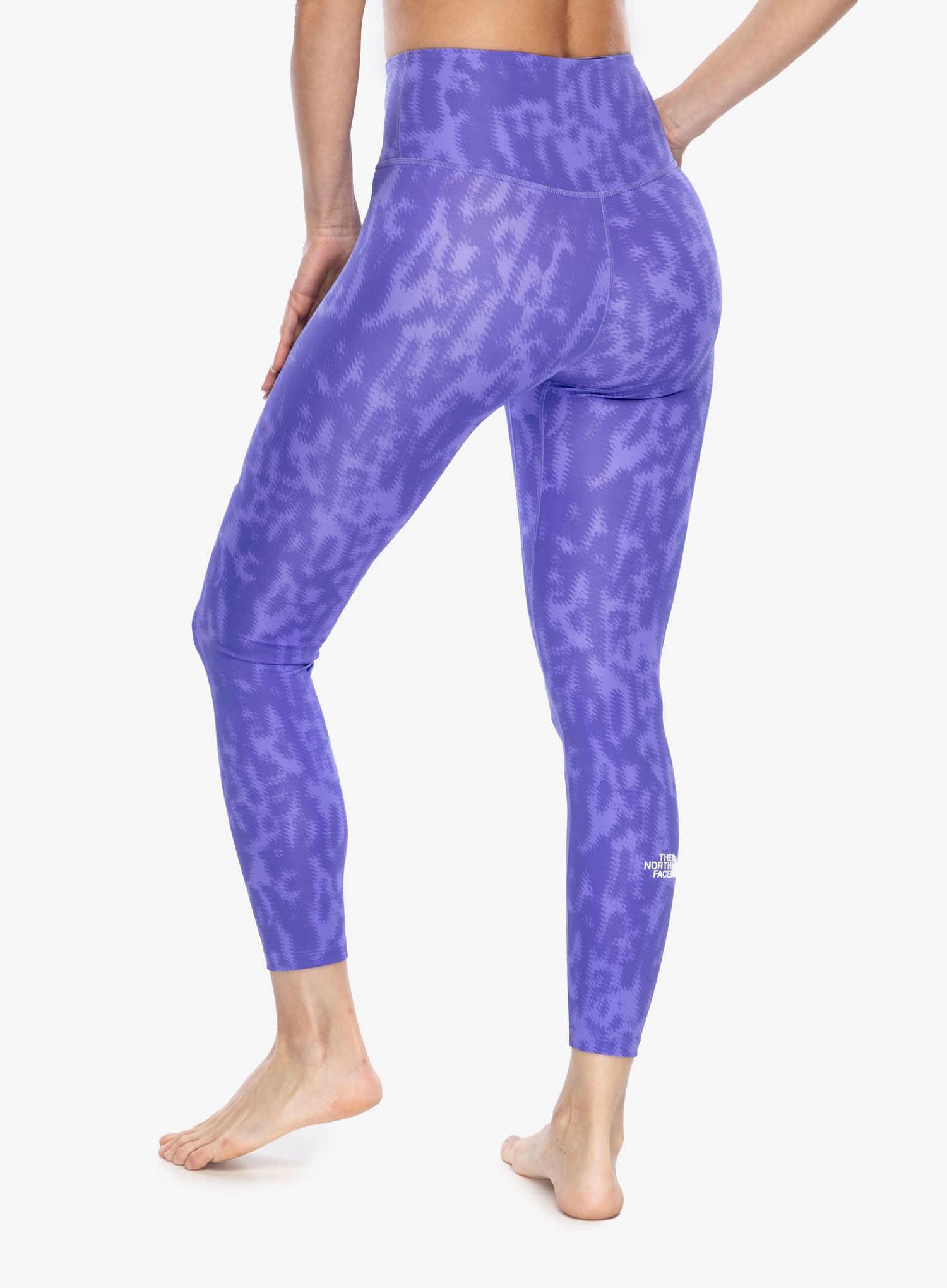 Ženske gamaše The North Face Flex Rise 7/8 Tight Print - violet print