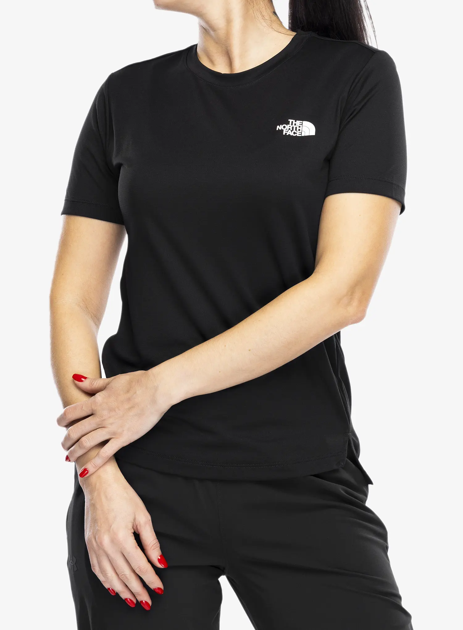 Ženska majica The North Face Flex S/S Tee Graphic - tnf black