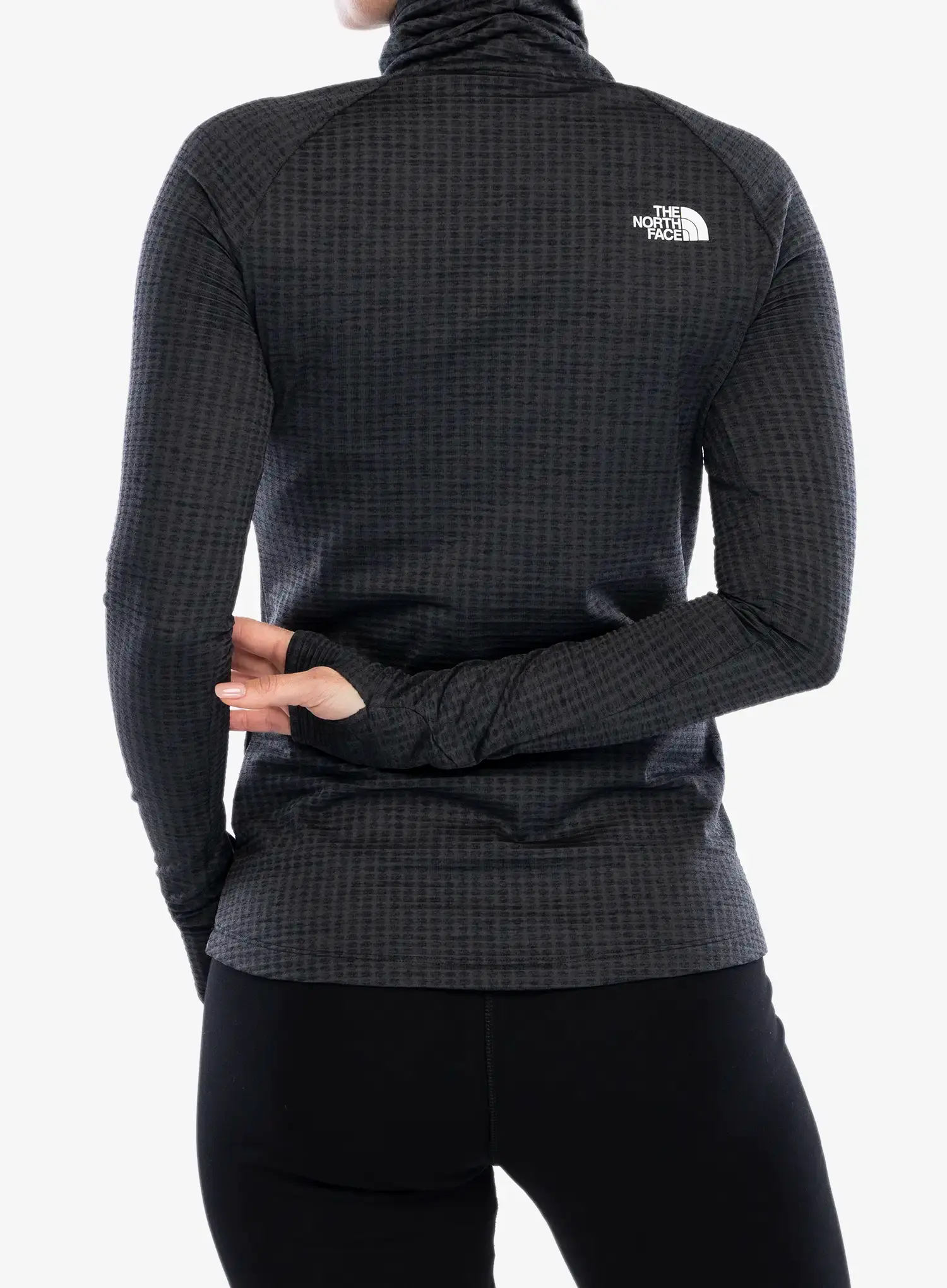 Ženska jopica The North Face Flex Warm Funnel - tnf black light heather