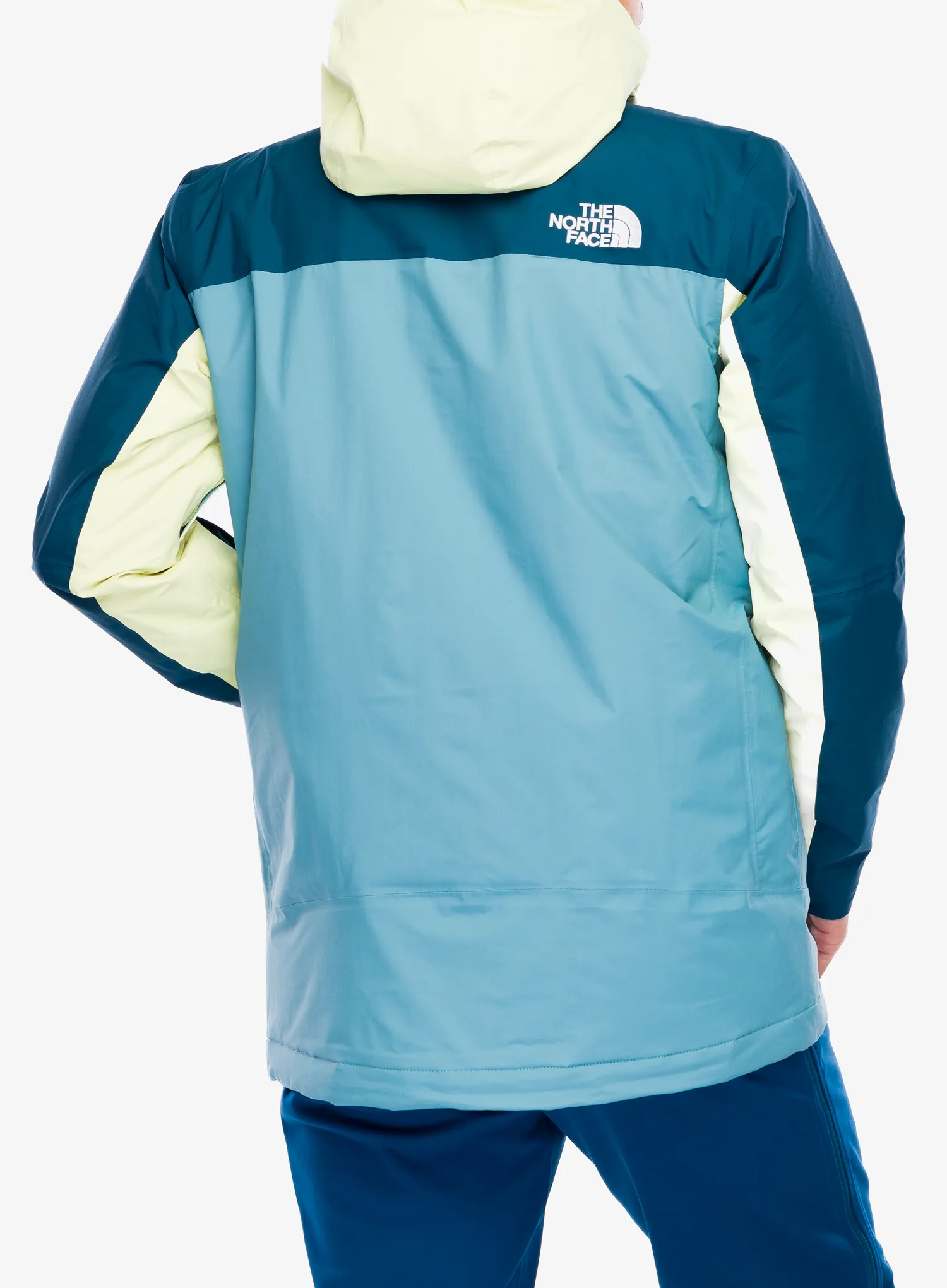 Smučarska jakna The North Face Freedom Insulated Jacket - algae blue/nettle/petrol