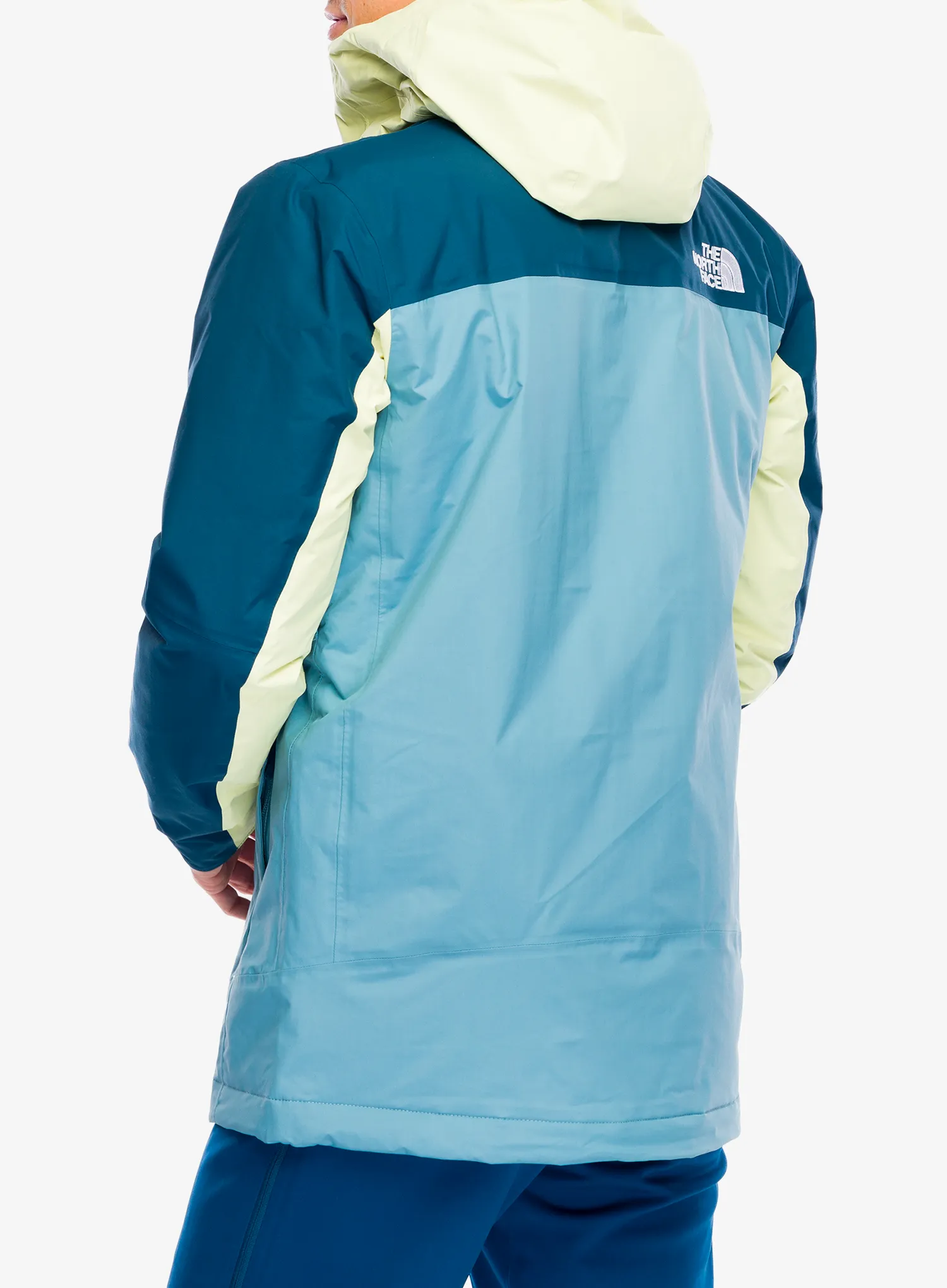Smučarska jakna The North Face Freedom Insulated Jacket - algae blue/nettle/petrol