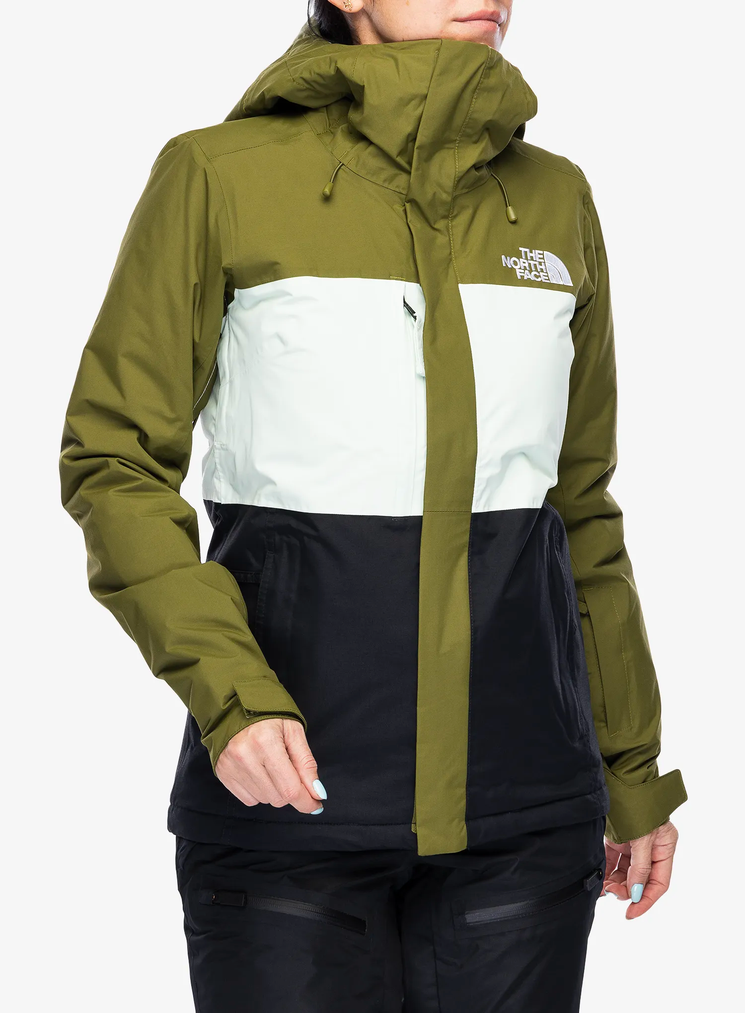 Ženska smučarska jakna The North Face Freedom Insulated Jacket - forest olive/pale green