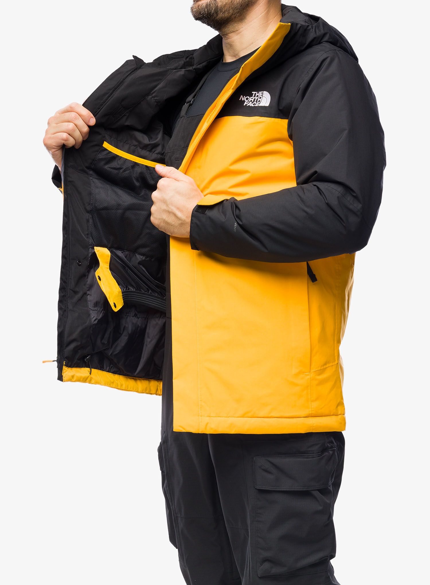 Smučarska jakna The North Face Freedom Insulated Jacket - gold/black