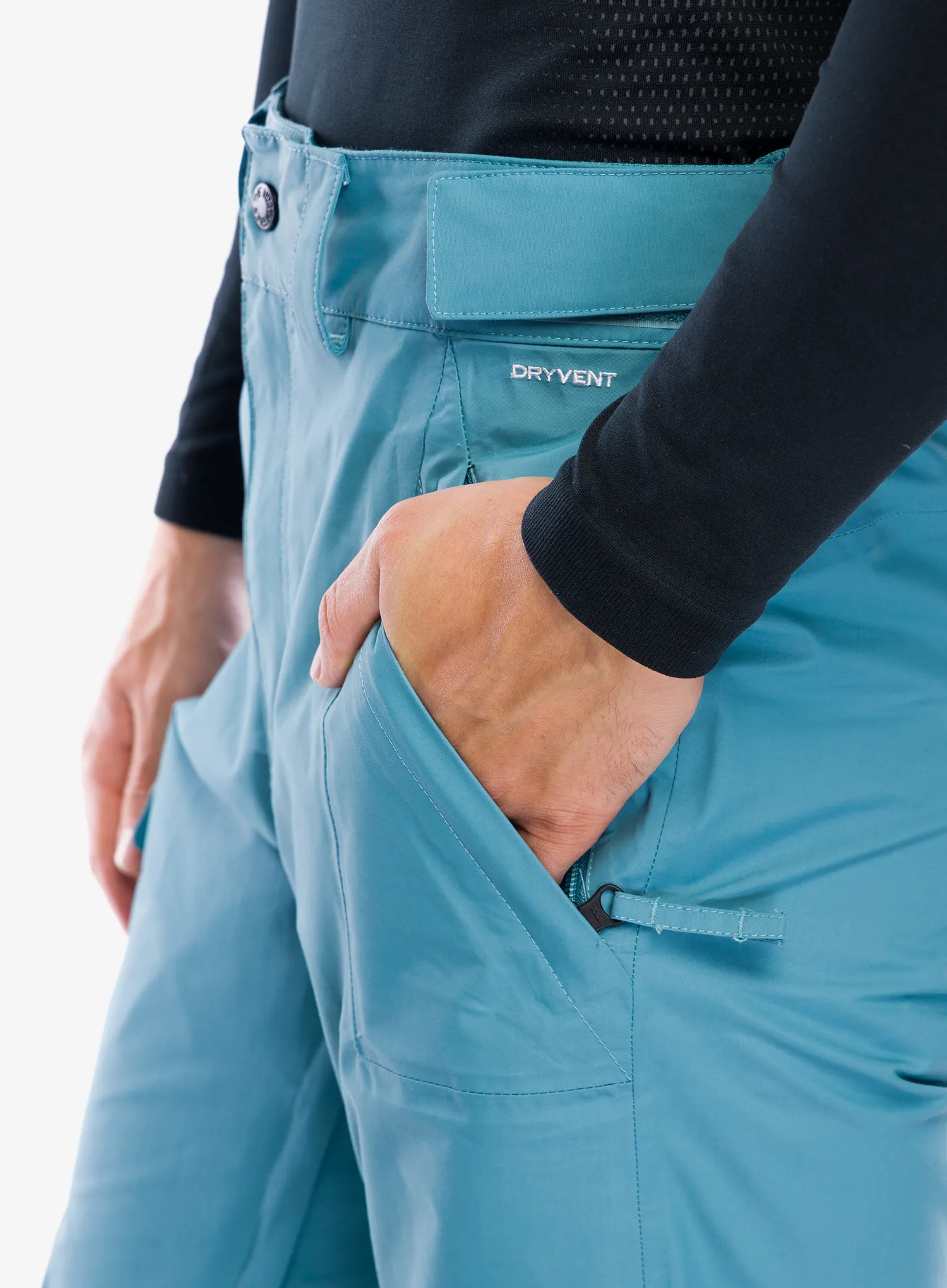 Smučarske hlače The North Face Freedom Pant - algae blue