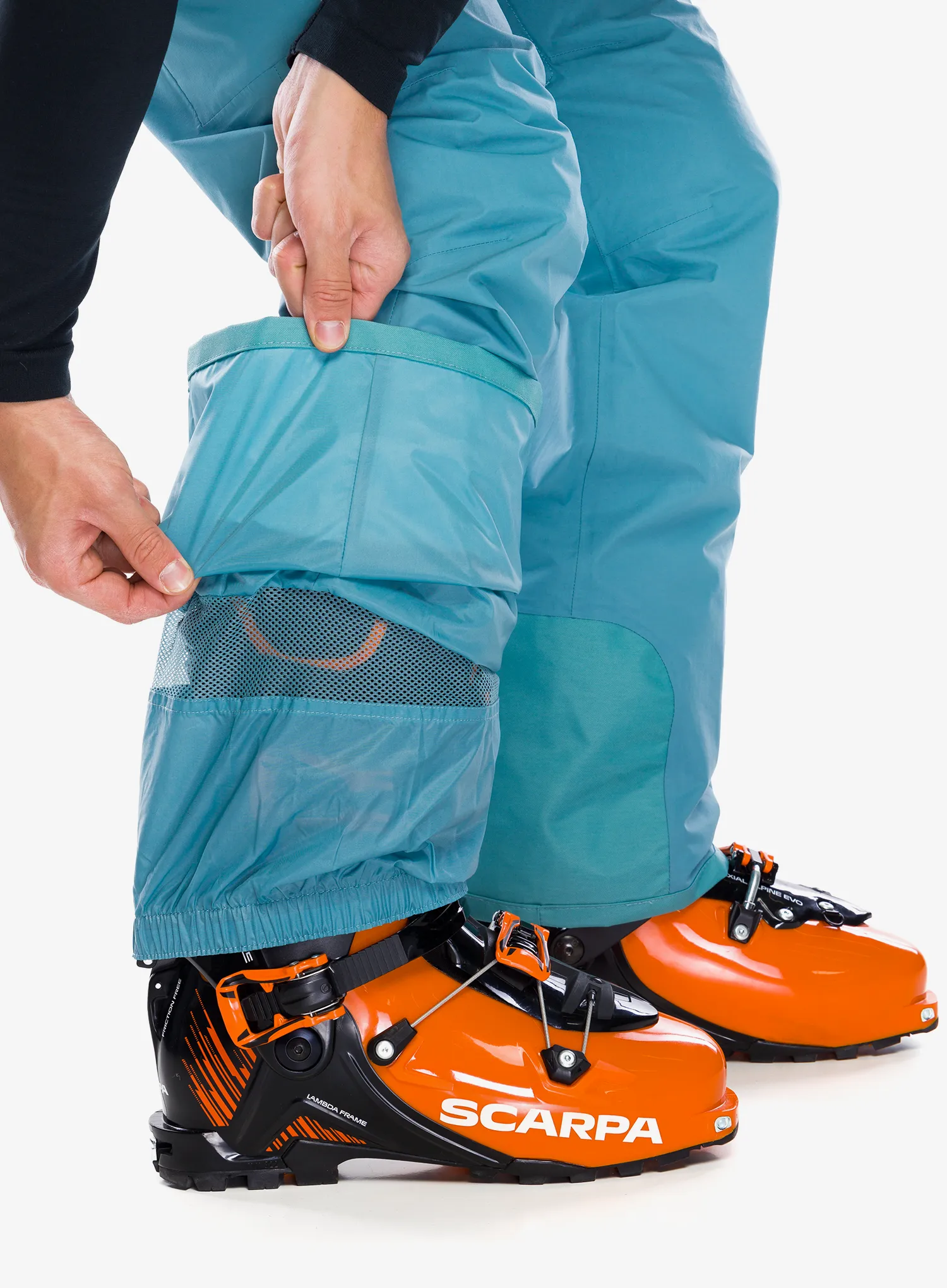 Smučarske hlače The North Face Freedom Pant - algae blue