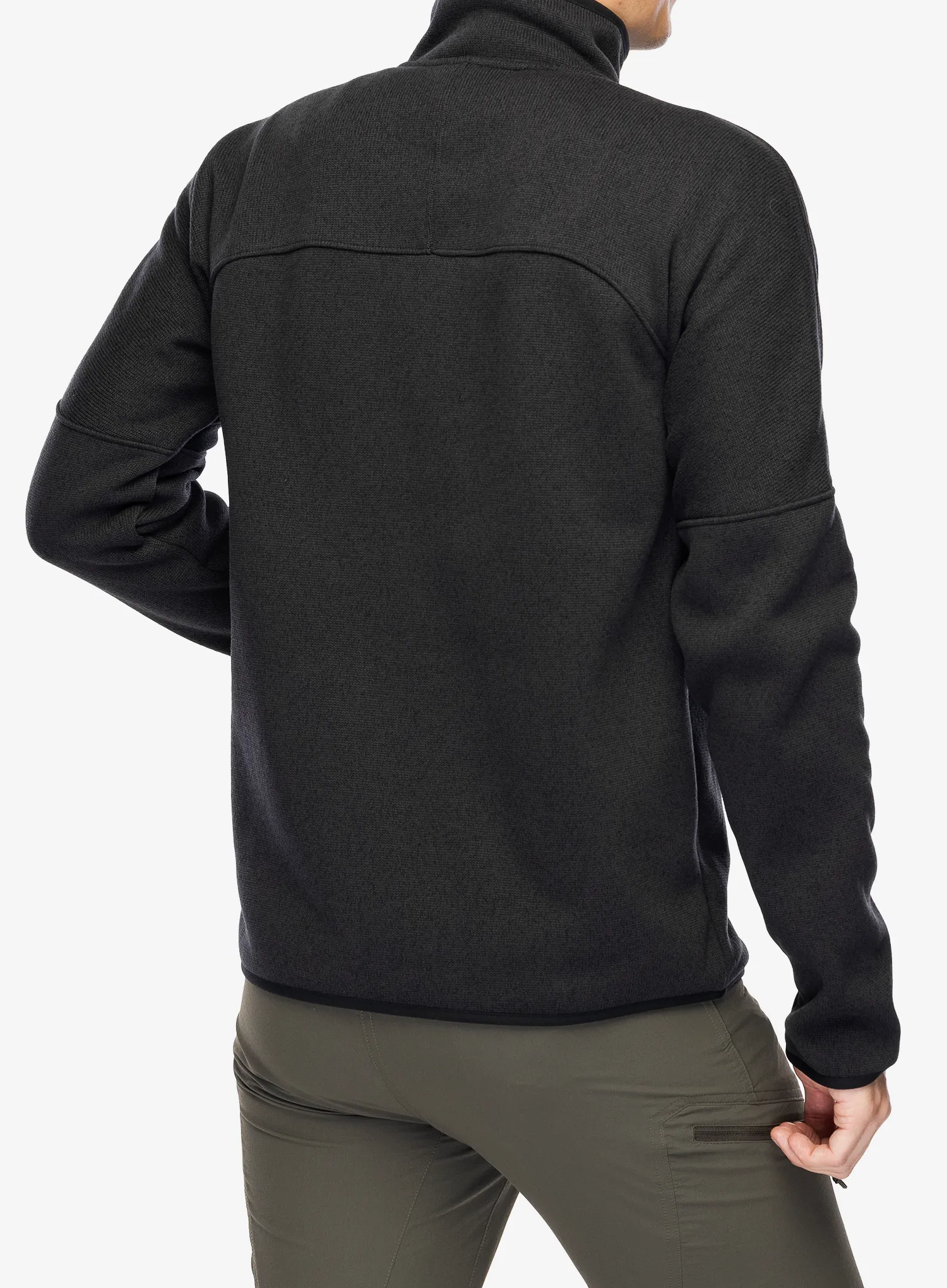 Flis The North Face Front Range Fleece Jacket - tnf black heather/npf