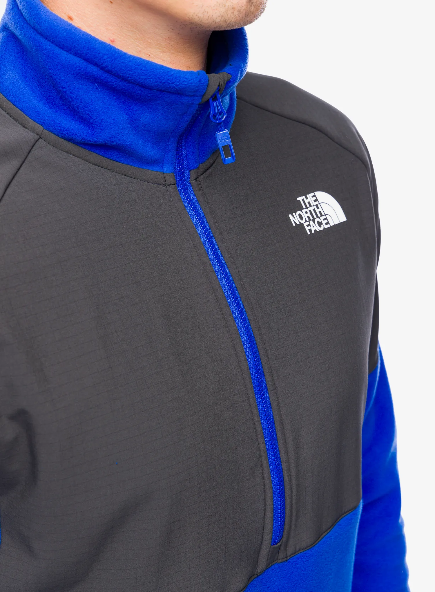 Puloverji brez kapuce The North Face Glacier Heavyweight 1/2 Zip - tnf blue/asphalt grey