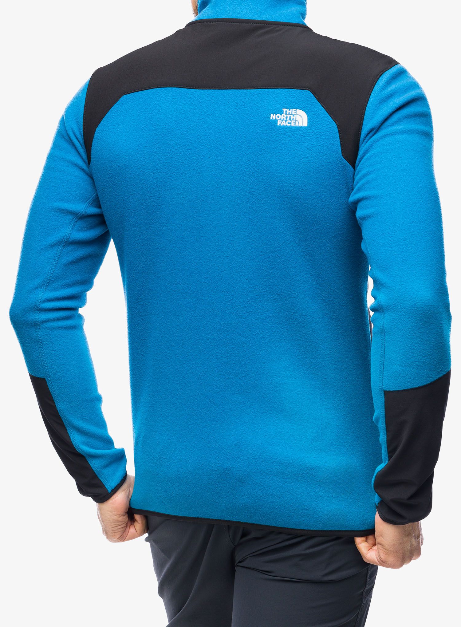 Jopica na zadrgo The North Face Glacier Pro Full Zip - adriatic blue/black