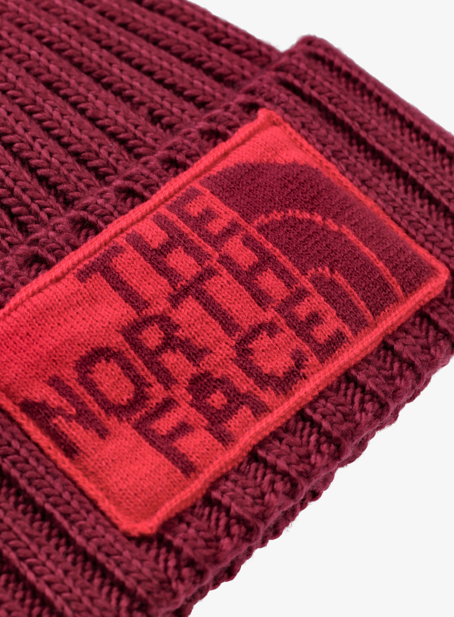 Zimska kapa The North Face Heritage Ski Tuke - beetroot/tnf red