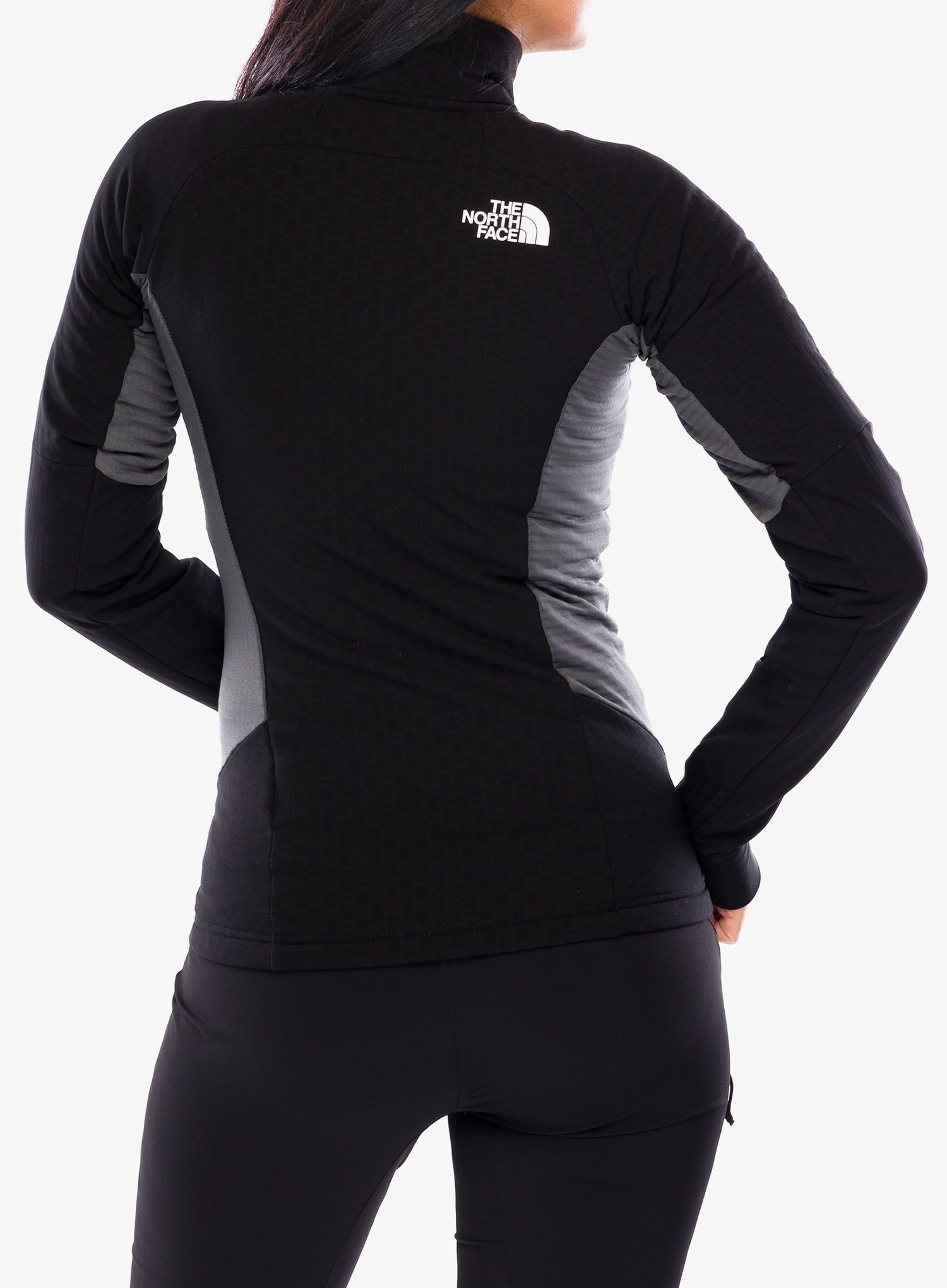 Ženska vetrovka The North Face Highball Fleece - tnf black/anthracite grey