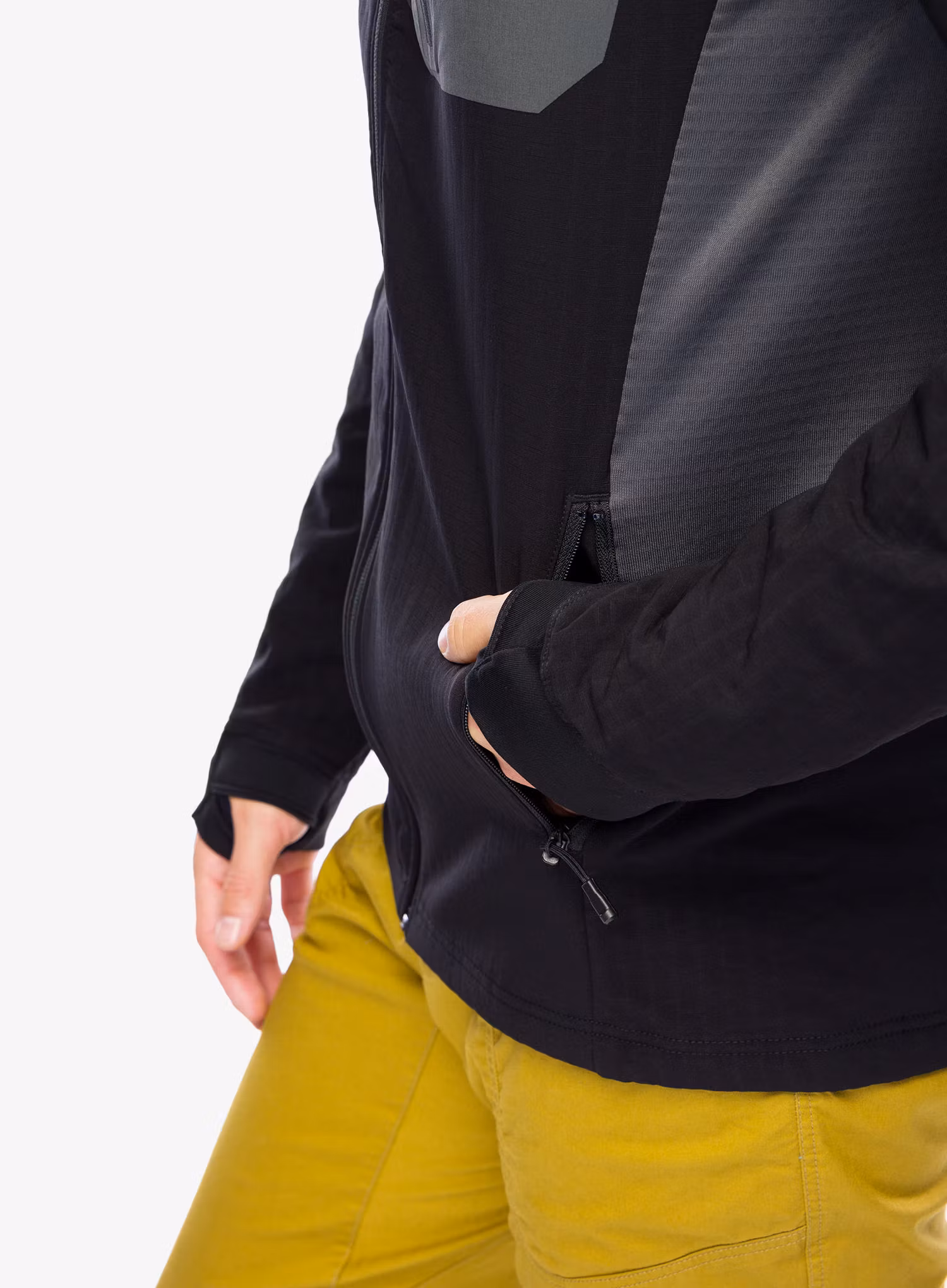 Vetrovka The North Face Highball Fleece - tnf black/anthracite grey