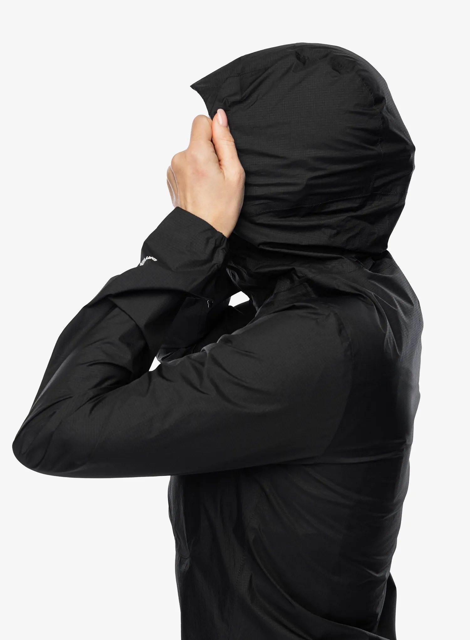 Ženska jakna za tek The North Face Higher Run Rain Jacket - tnf black