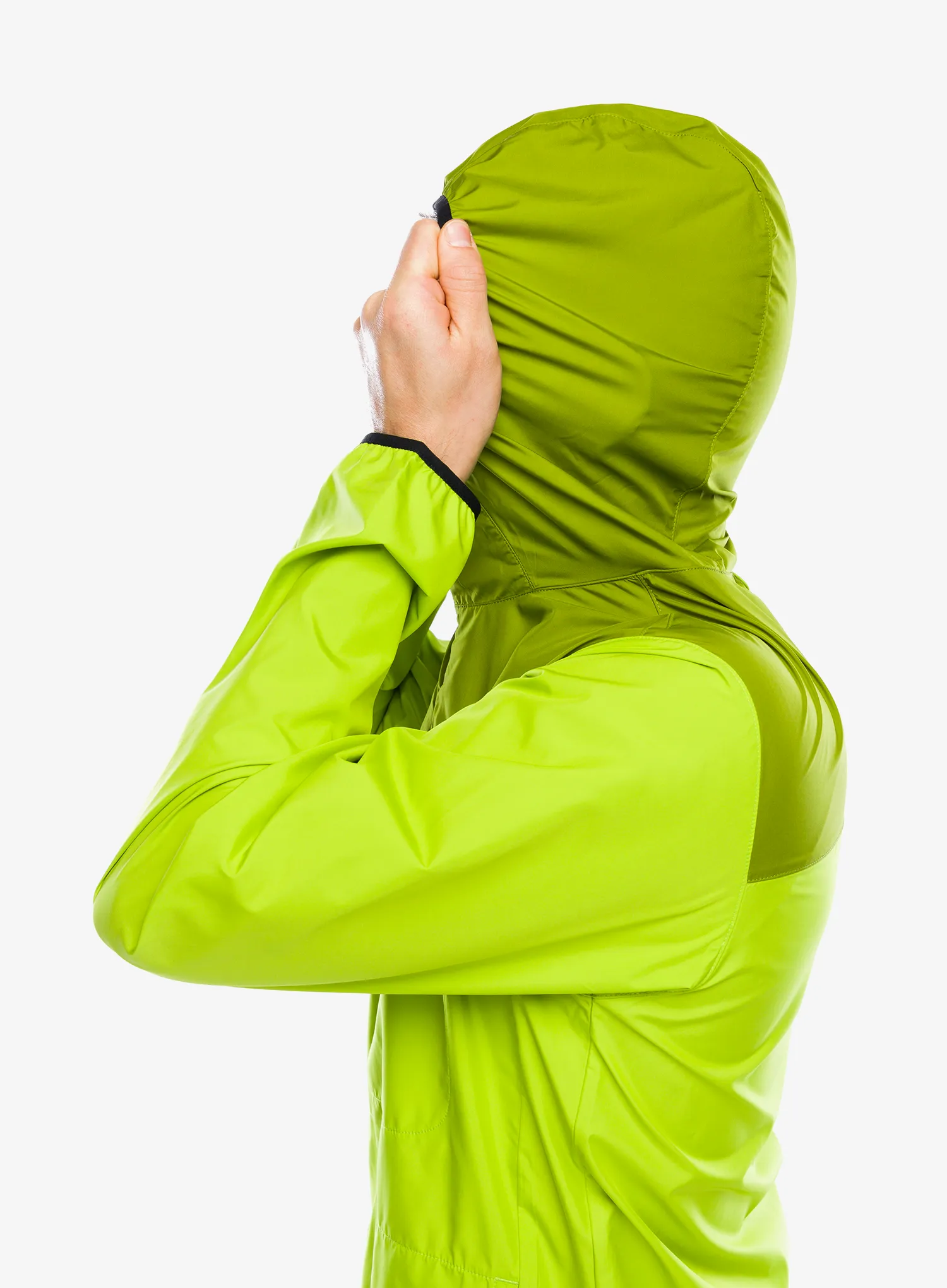 Vetrovka The North Face Higher Run Wind Jacket - meadow grass/oak green