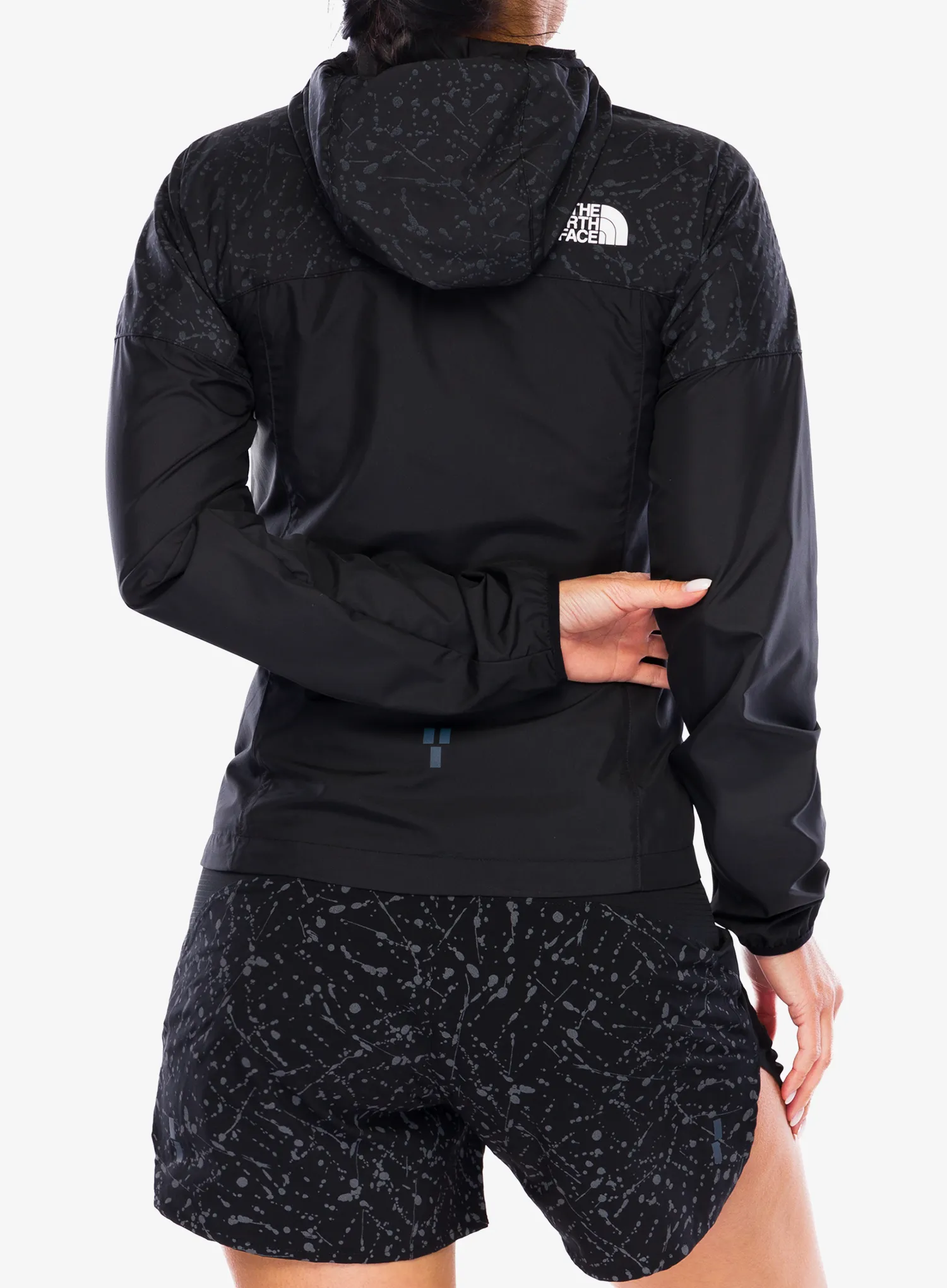 Ženska vetrovka The North Face Higher Run Wind Jacket - tnf black/tnf black trail