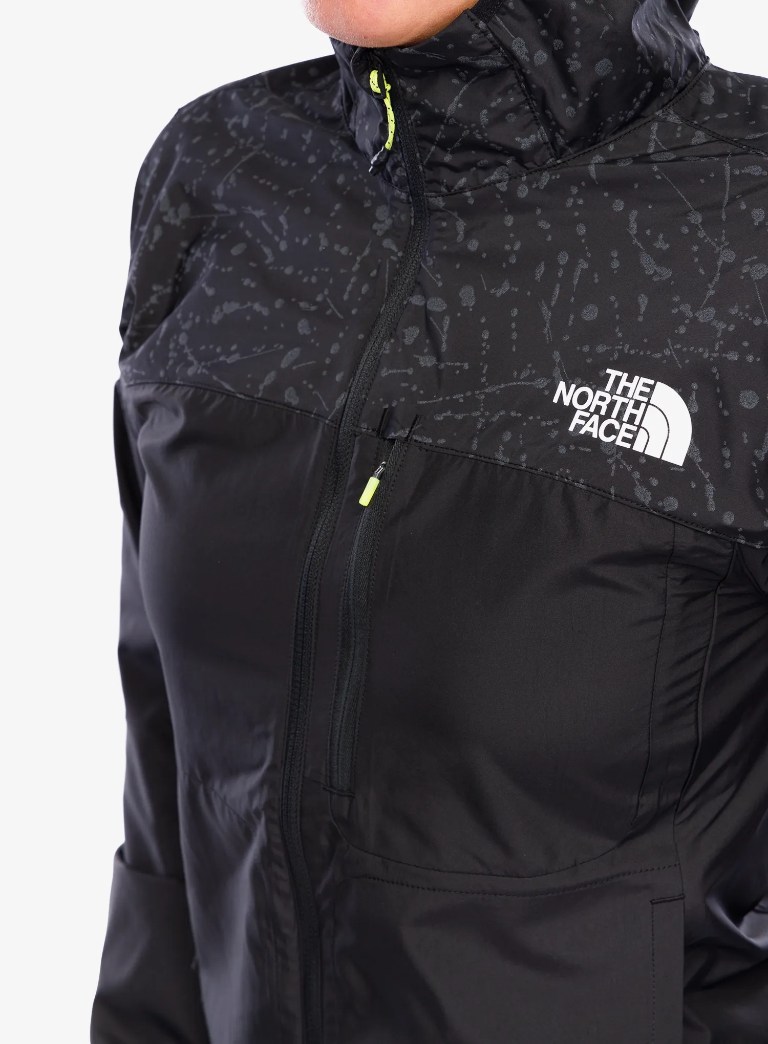 Ženska vetrovka The North Face Higher Run Wind Jacket - tnf black/tnf black trail