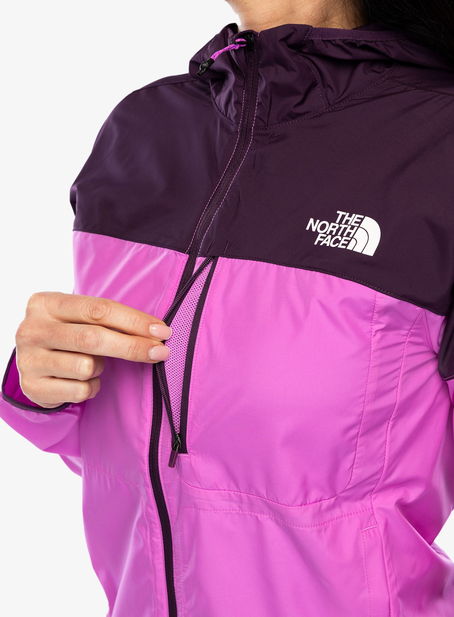 Ženska jakna za tek The North Face Higher Run Wind Jacket - violet/currant