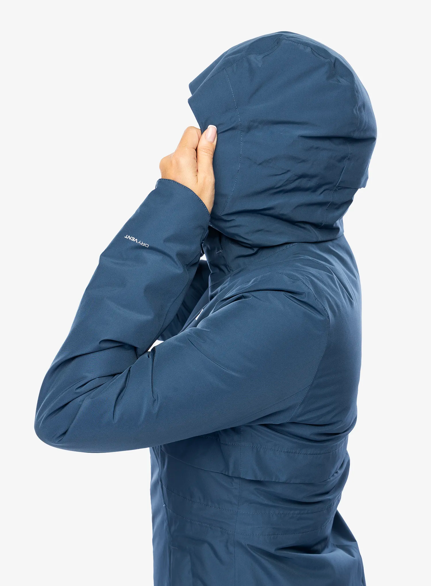 Ženski plašč The North Face Hikesteller Insulated Parka - shady blue/summit navy