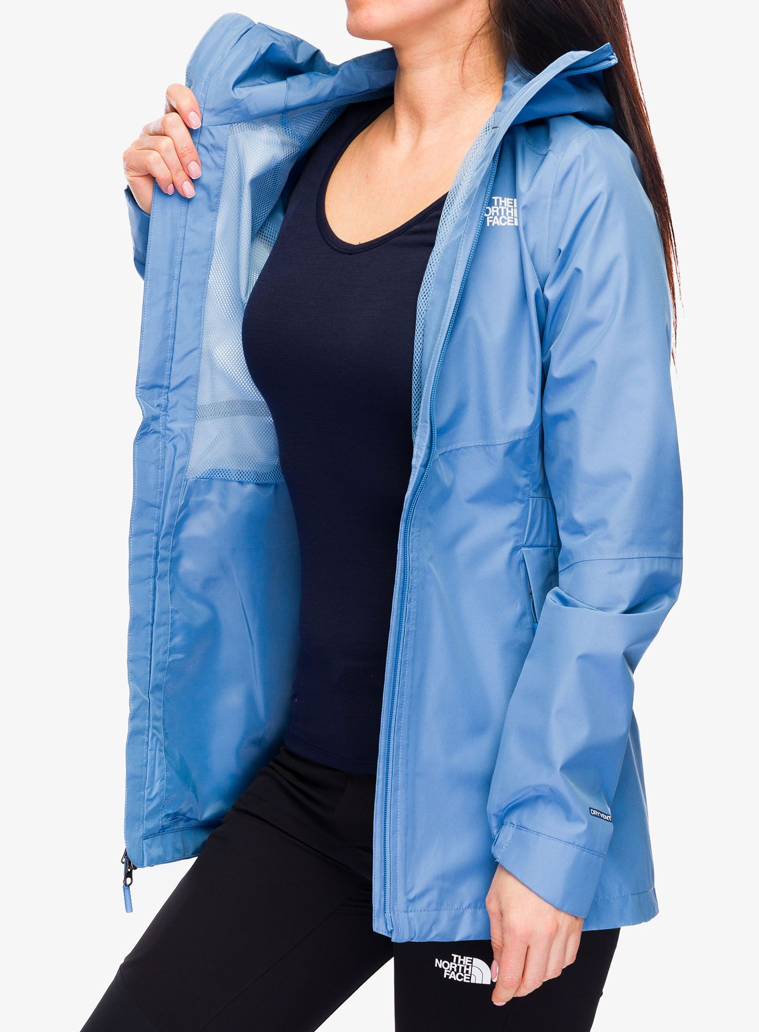 Ženska nepremočljiva jakna The North Face Hikesteller Parka Shell - indigo stone