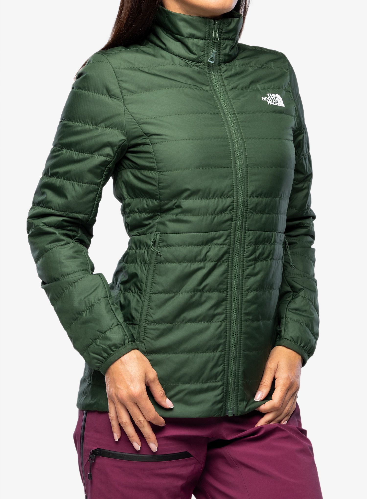 Ženska jakna 3 v 1 The North Face Hikesteller Triclimate - dark/pine
