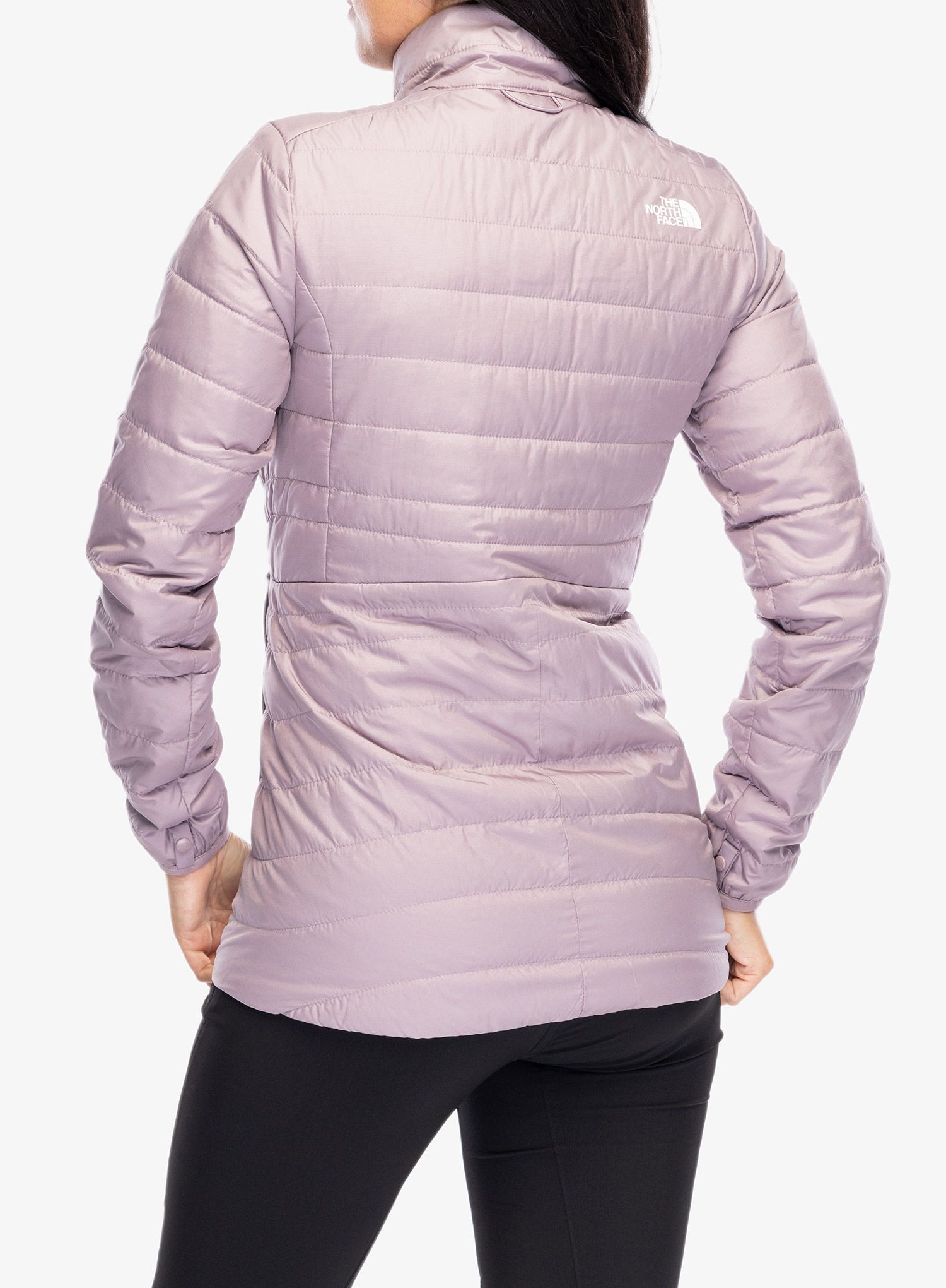Ženska jakna 3v1 The North Face Hikesteller Triclimate - midnight mauve white heather