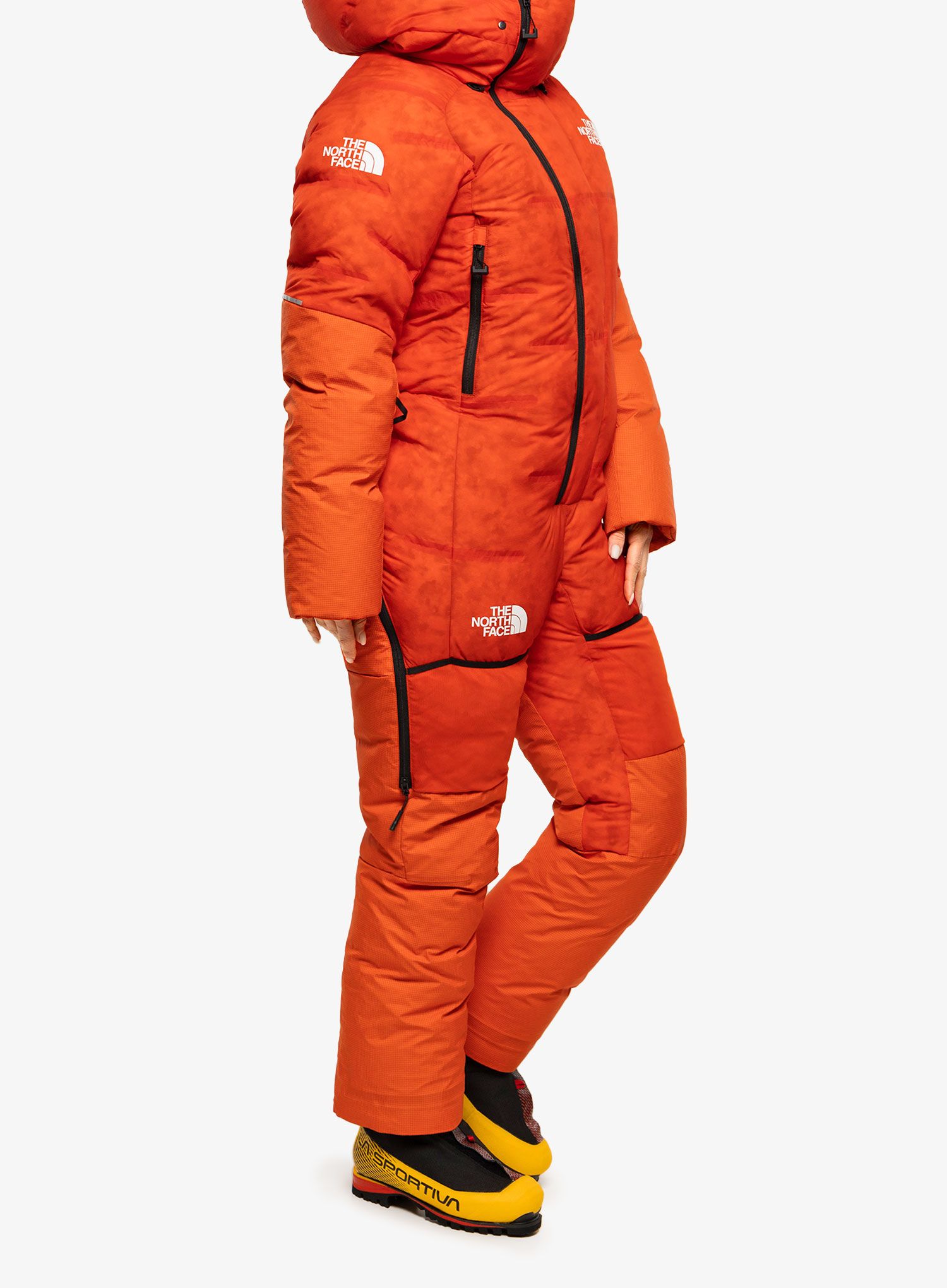Ženska ekspedicijska obleka The North Face Himalayan Suit - red