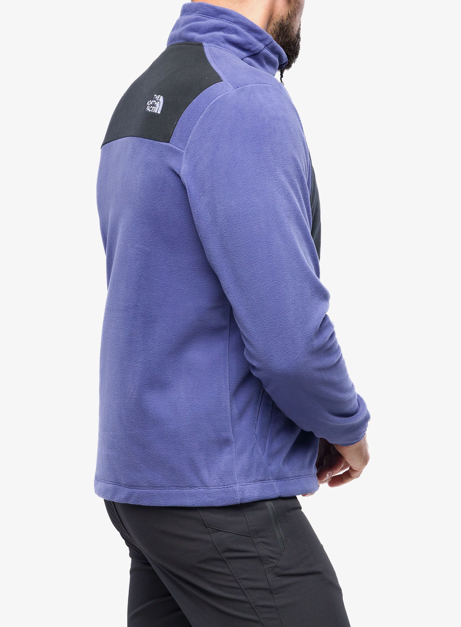 Moški flis The North Face Homesafe Full Zip Fleece - cave blue/black