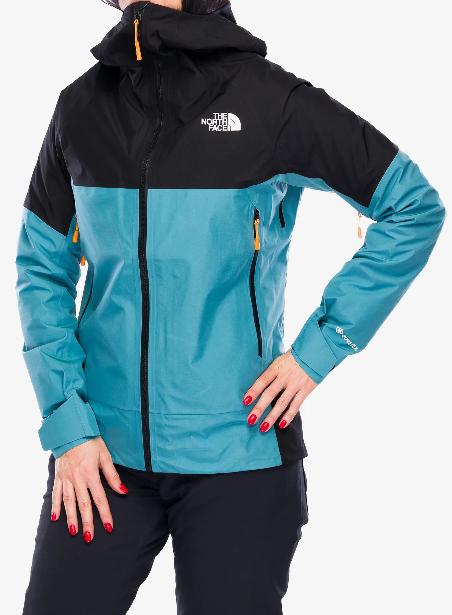 Ženske GORE-TEX jakna The North Face Jazzi 3L GTX Jacket - algae blue/tnf black