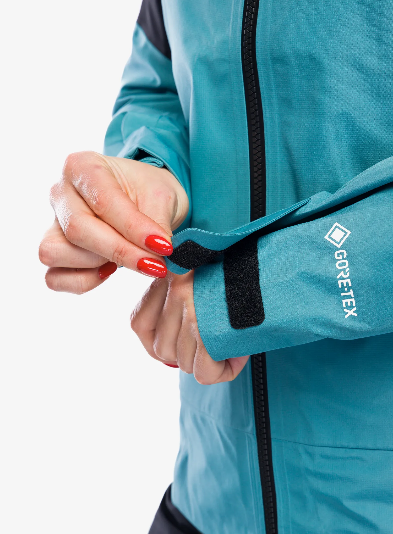 Ženske GORE-TEX jakna The North Face Jazzi 3L GTX Jacket - algae blue/tnf black
