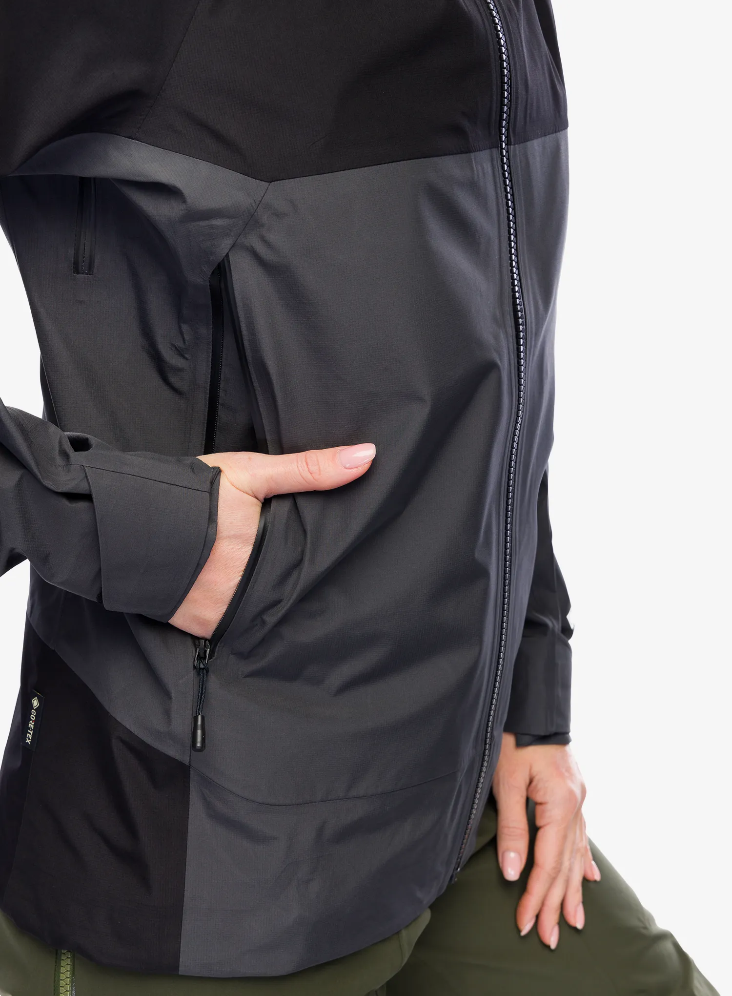 Ženske GORE-TEX jakna The North Face Jazzi 3L GTX Jacket - anthracite grey/tnf black