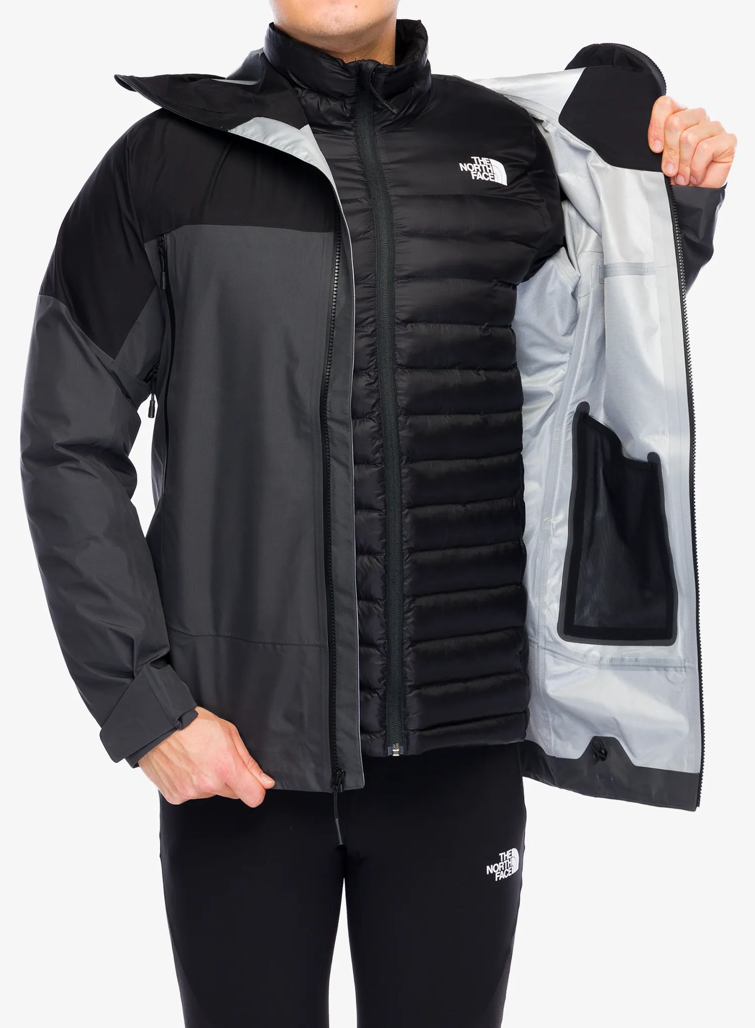 GORE-TEX jakna The North Face Jazzi 3L Gtx Jacket - anthracite grey/tnf black