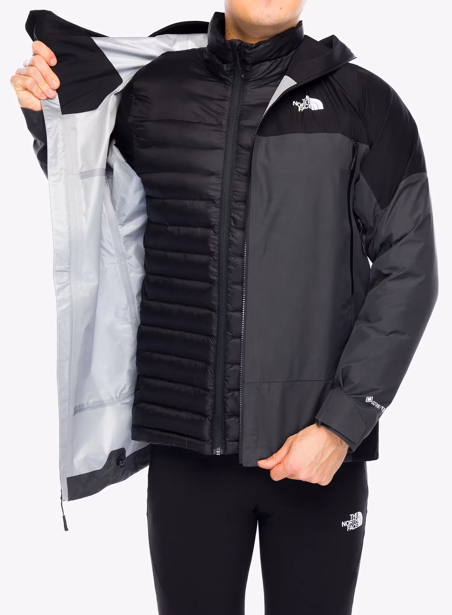 GORE-TEX jakna The North Face Jazzi 3L Gtx Jacket - anthracite grey/tnf black