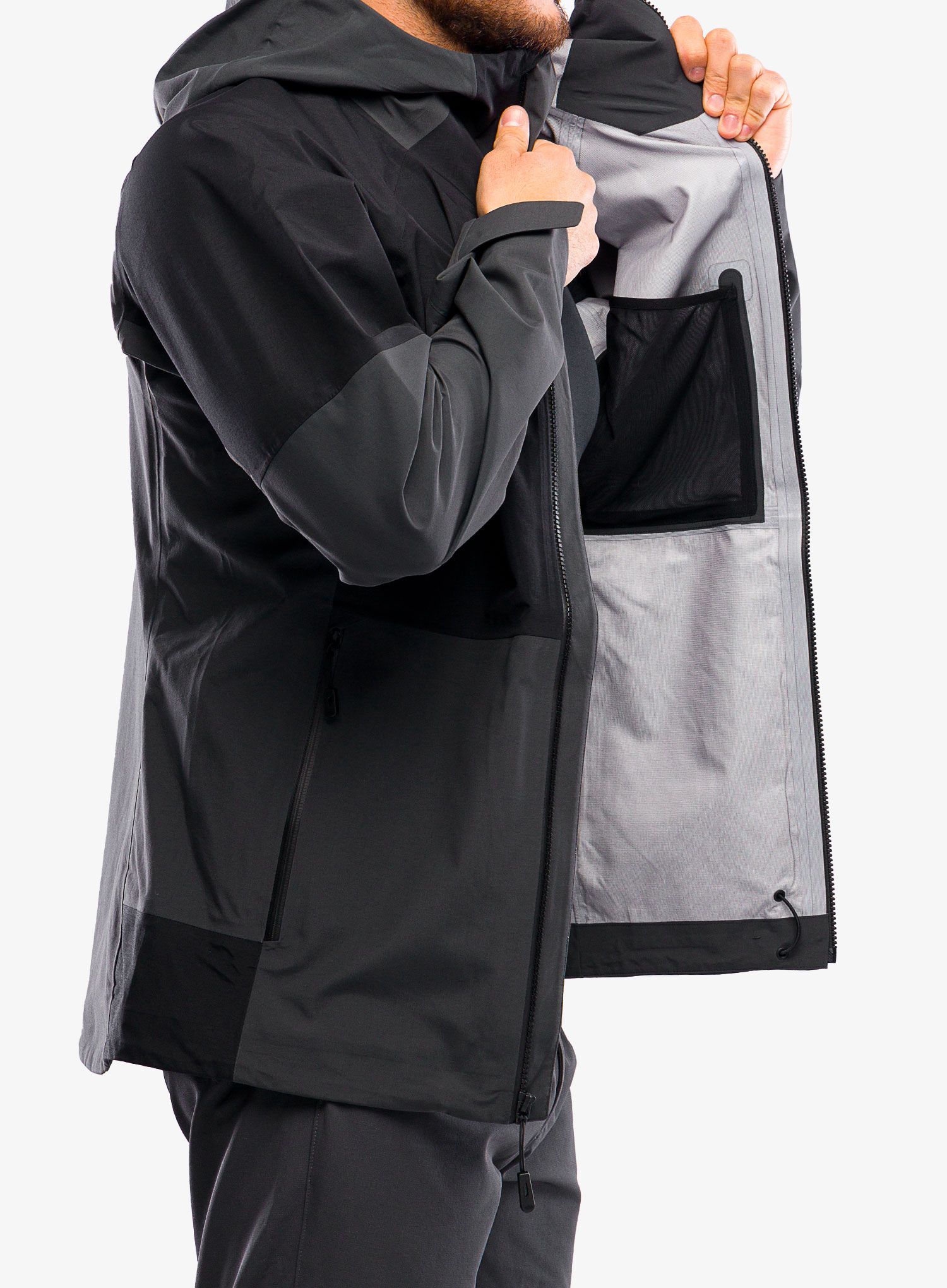 Moška smučarska jakna The North Face Jazzi FUTURELIGHT Jacket - asphalt grey/tnf black