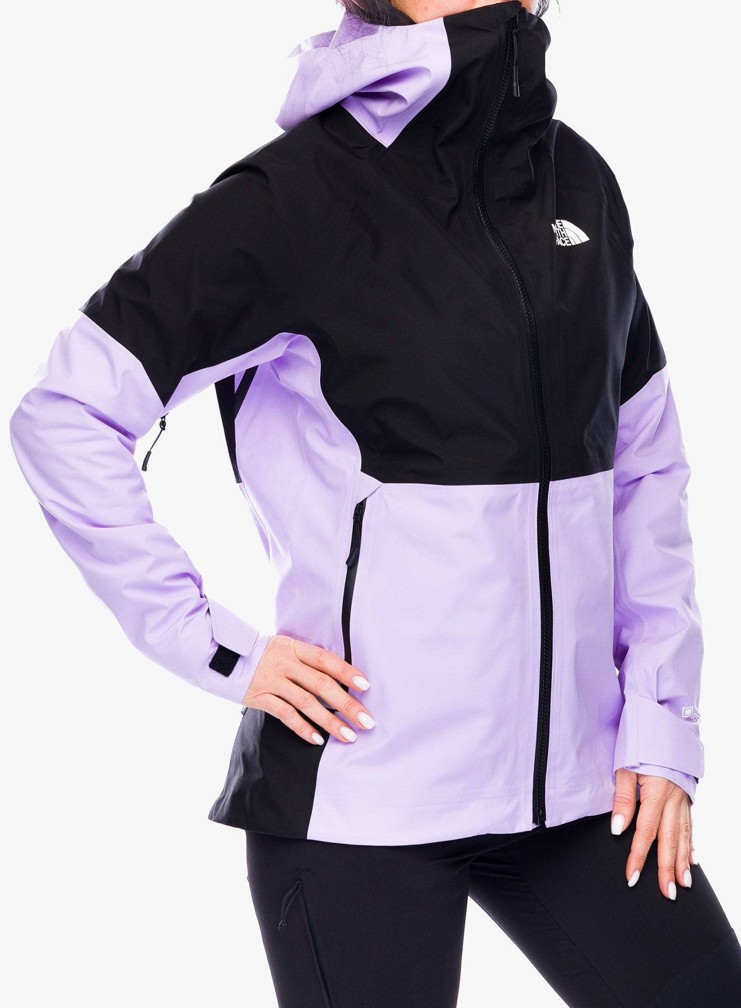 Ženska hardshell jakna The North Face Jazzi GTX Jacket - lite lilac/tnf black