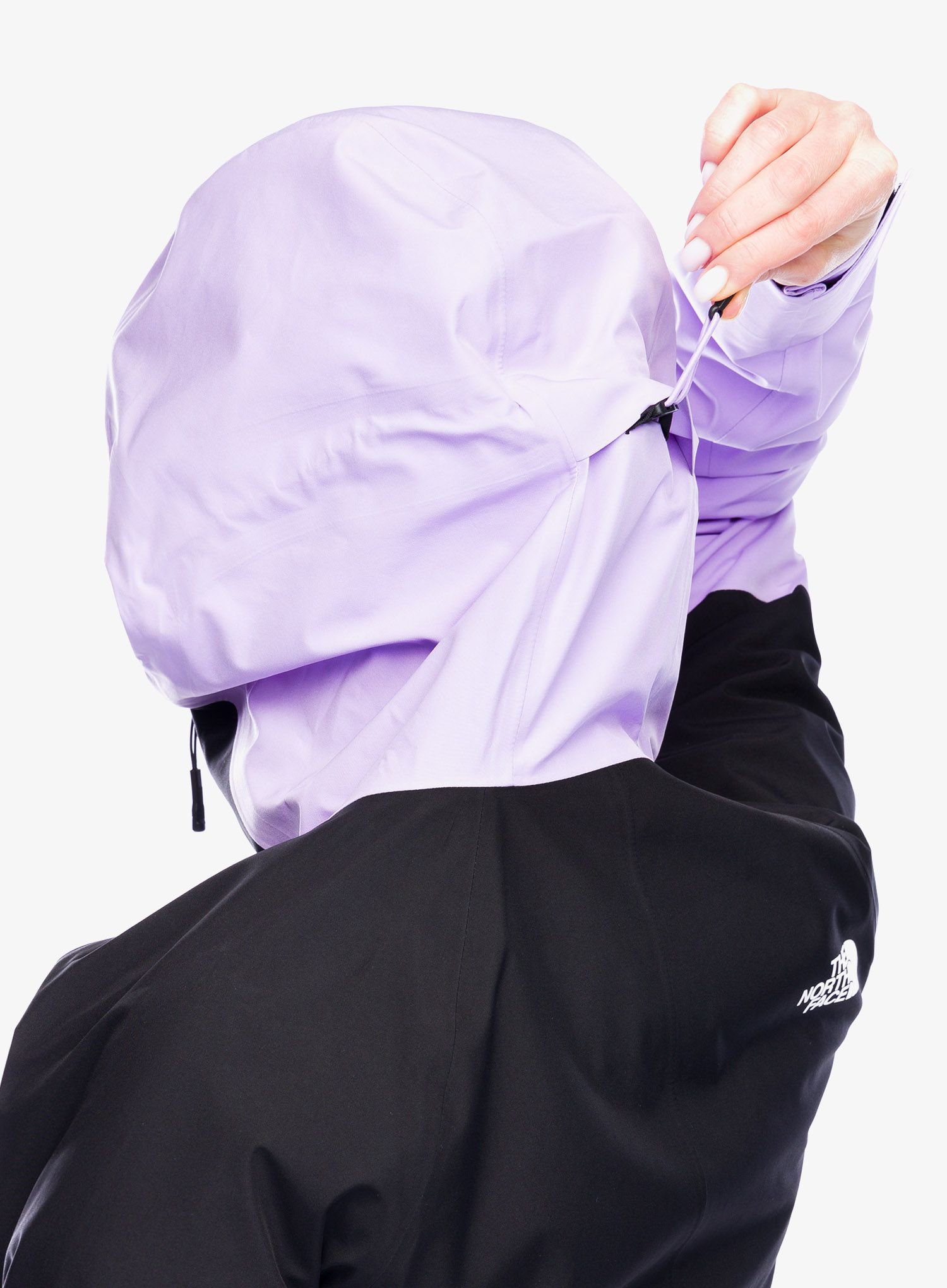 Ženska hardshell jakna The North Face Jazzi GTX Jacket - lite lilac/tnf black
