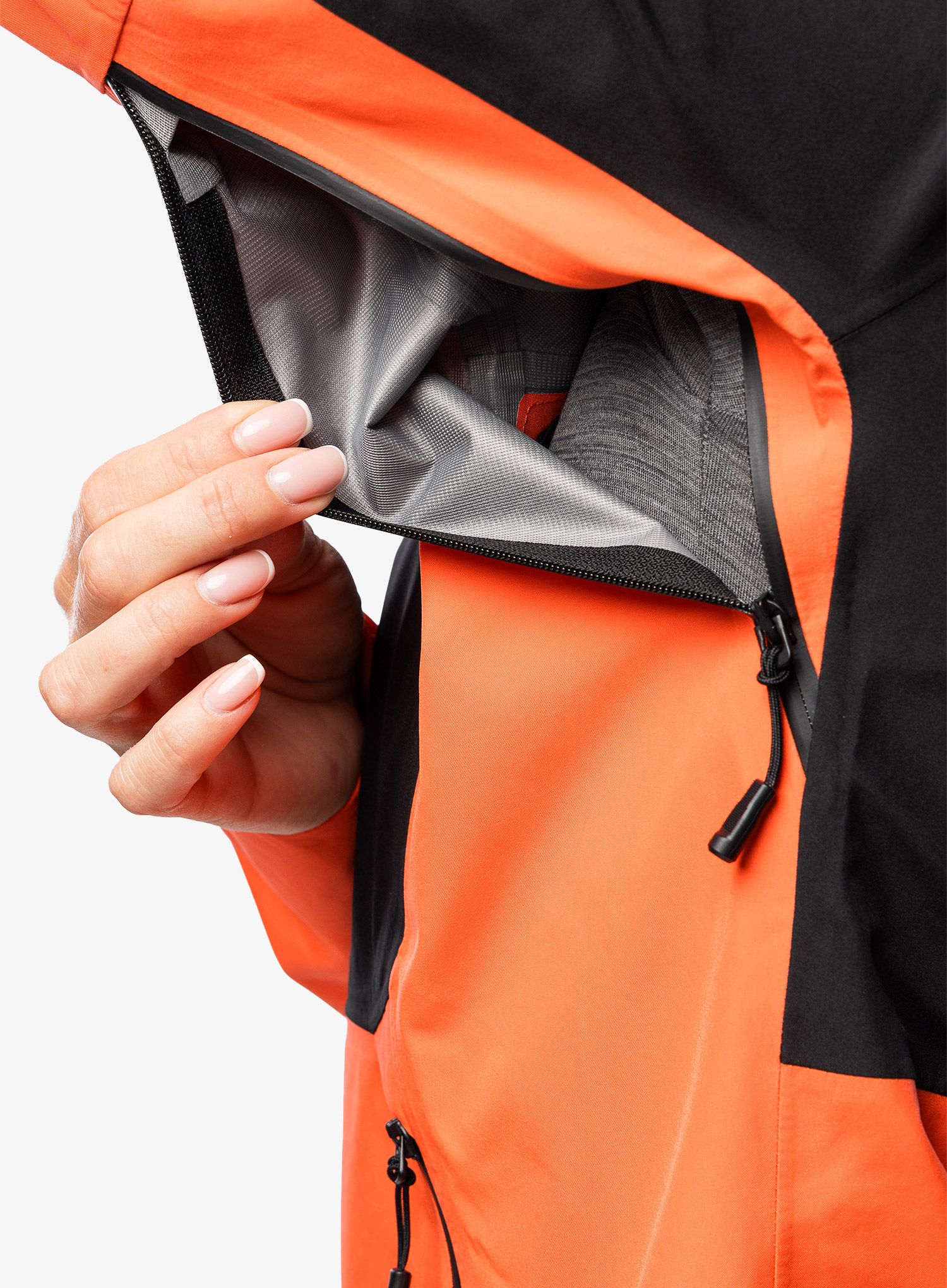 Ženska nepremočljiva jakna The North Face Jazzi GTX Jacket - orange/black