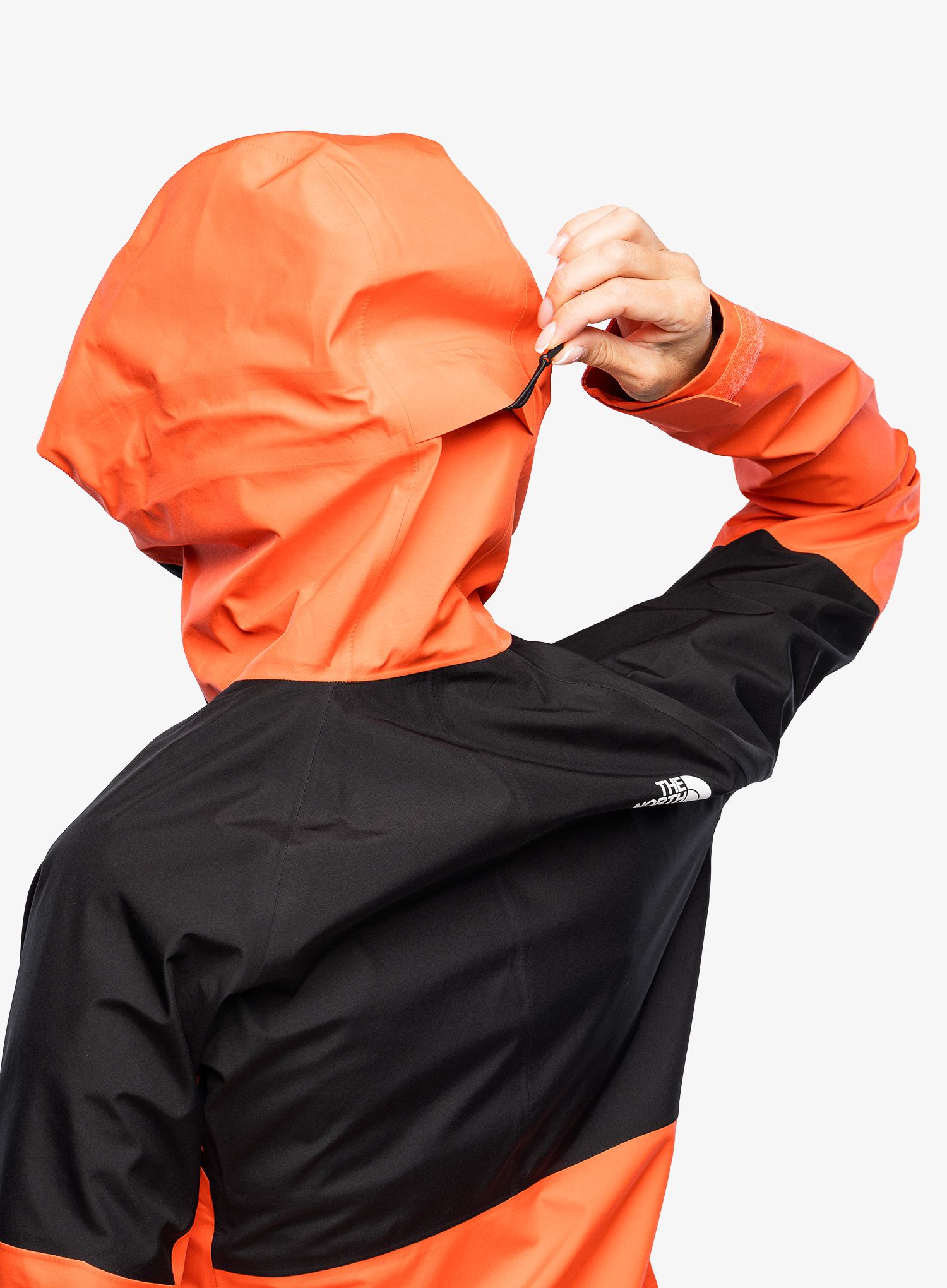 Ženska nepremočljiva jakna The North Face Jazzi GTX Jacket - orange/black