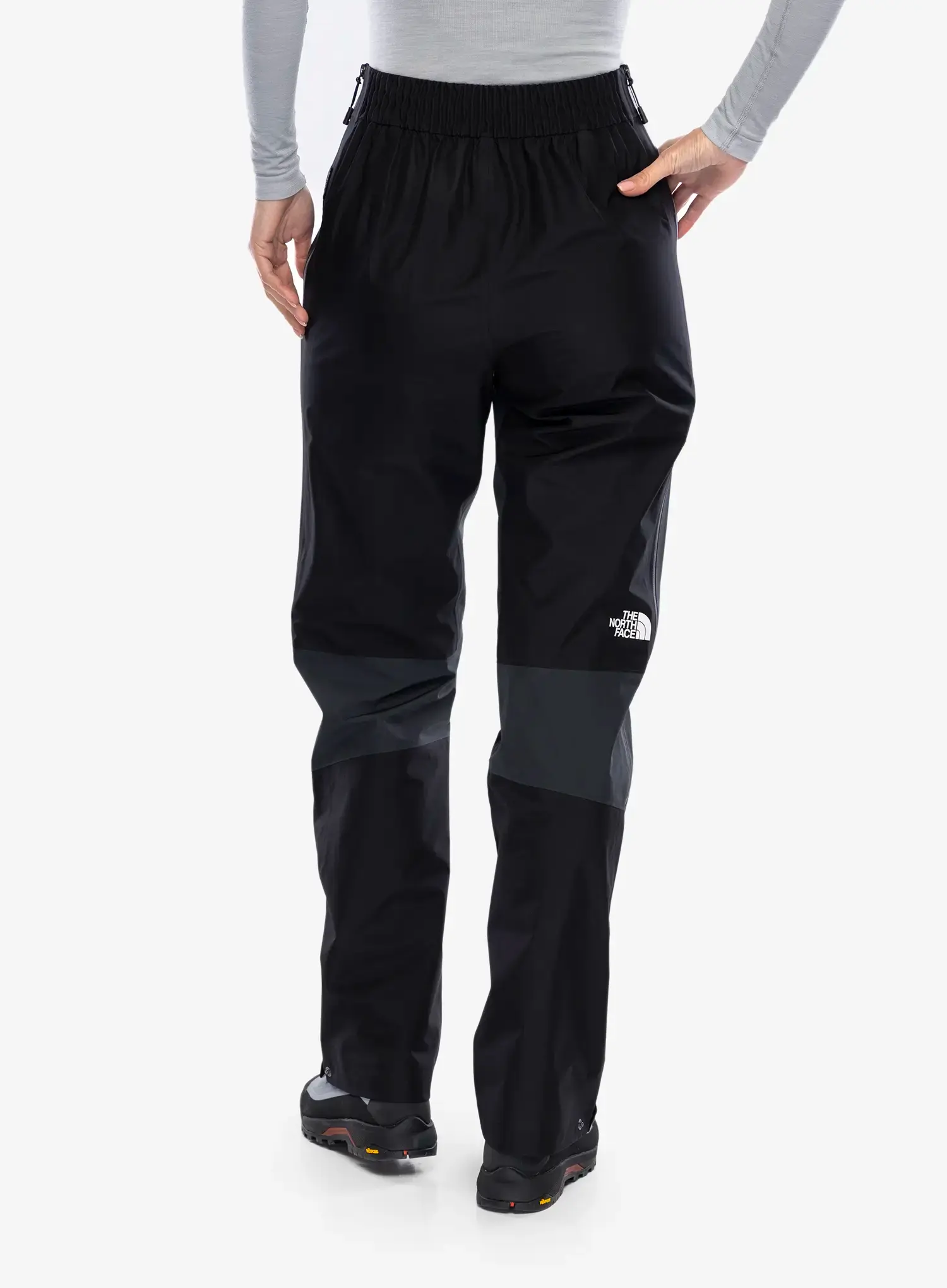 Ženske GORE-TEX hlače The North Face Jazzi GTX Pant - asphalt grey/tnf black