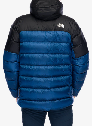 Puhovka The North Face Kalix Down Hoodie - shady blue/tnf black