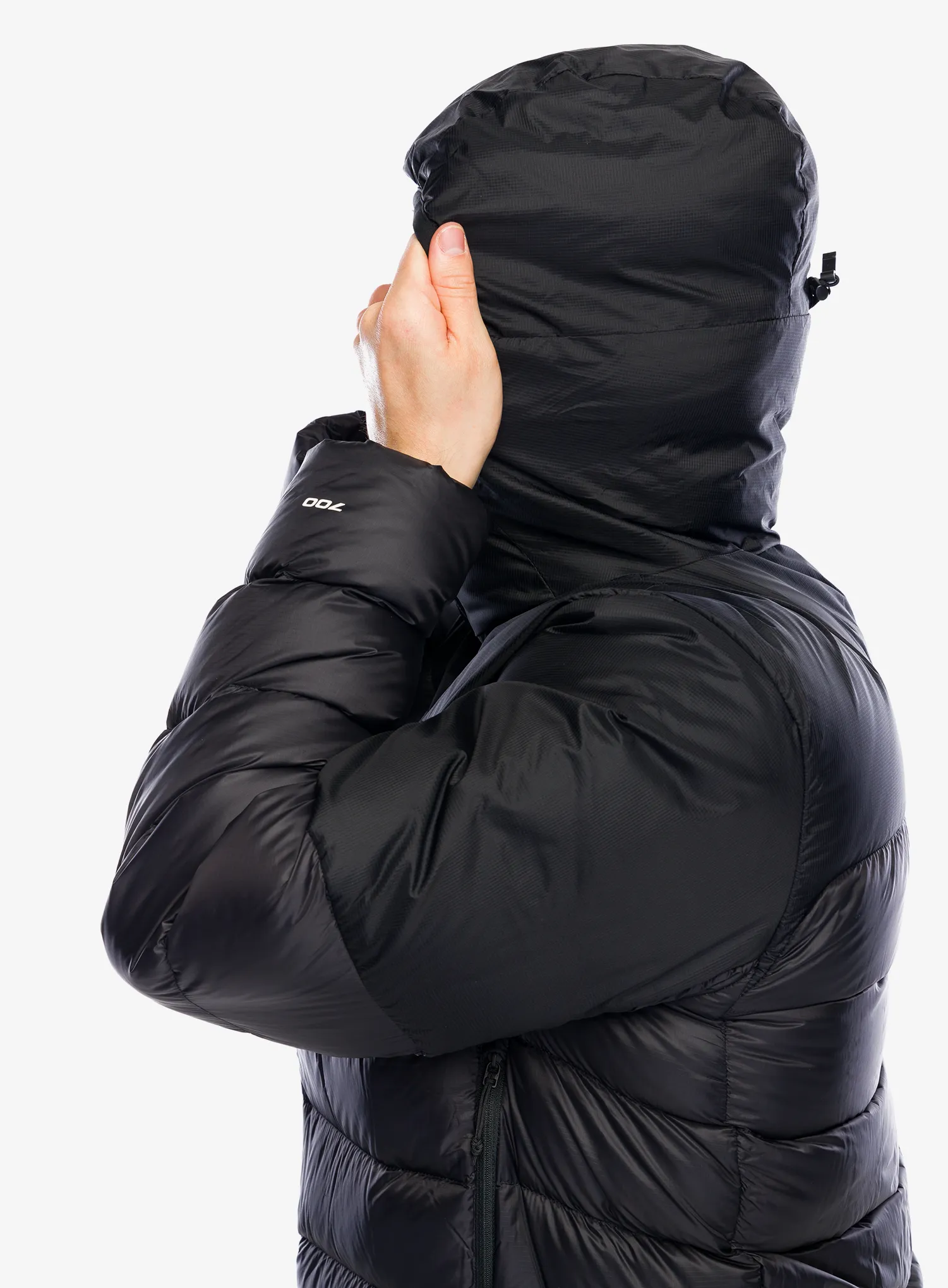 Puhovka The North Face Kalix Down Hoodie - tnf black