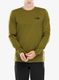 Majica z dolgimi rokavi The North Face L/S Simple Dome Tee - forest olive