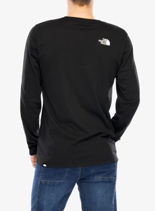 Majica z dolgimi rokavi The North Face L/S Simple Dome Tee - tnf black