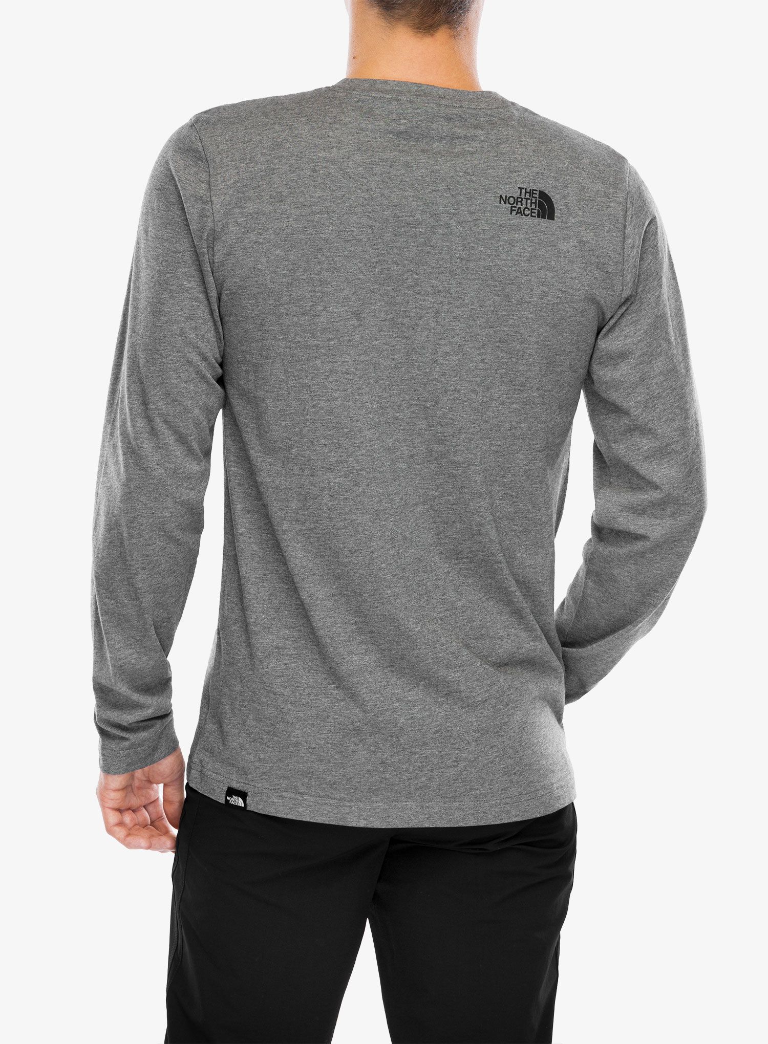 Majica z dolgimi rokavi The North Face  L/S Simple Dome Tee - tnf medium grey heather