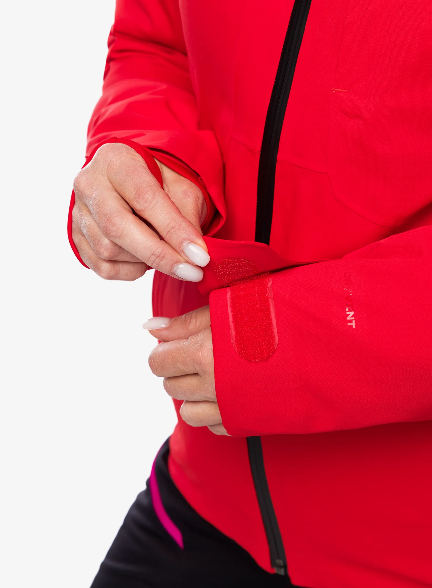 Ženska smučarska jakna The North Face Lenado Jacket - fiery red