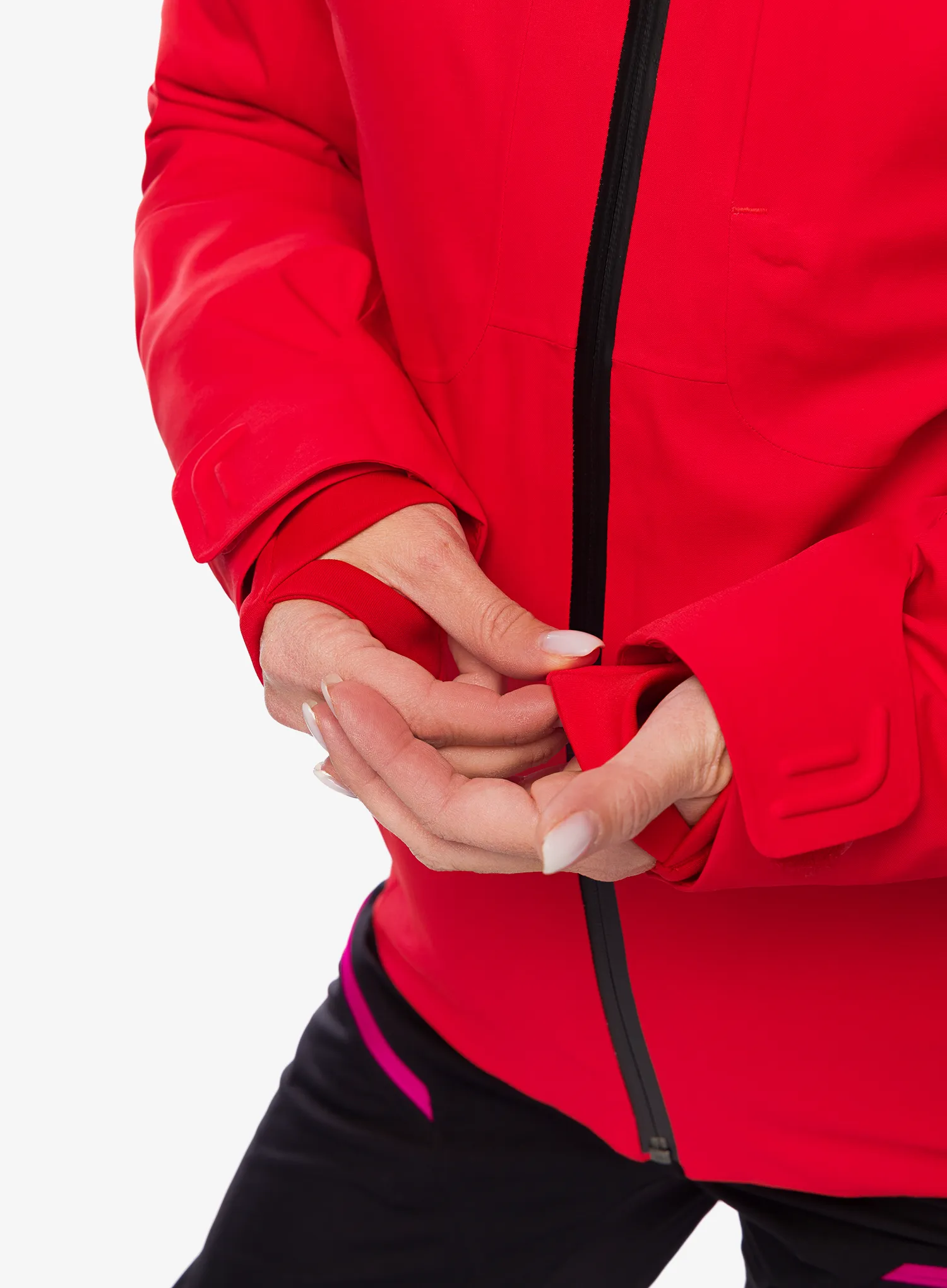 Ženska smučarska jakna The North Face Lenado Jacket - fiery red